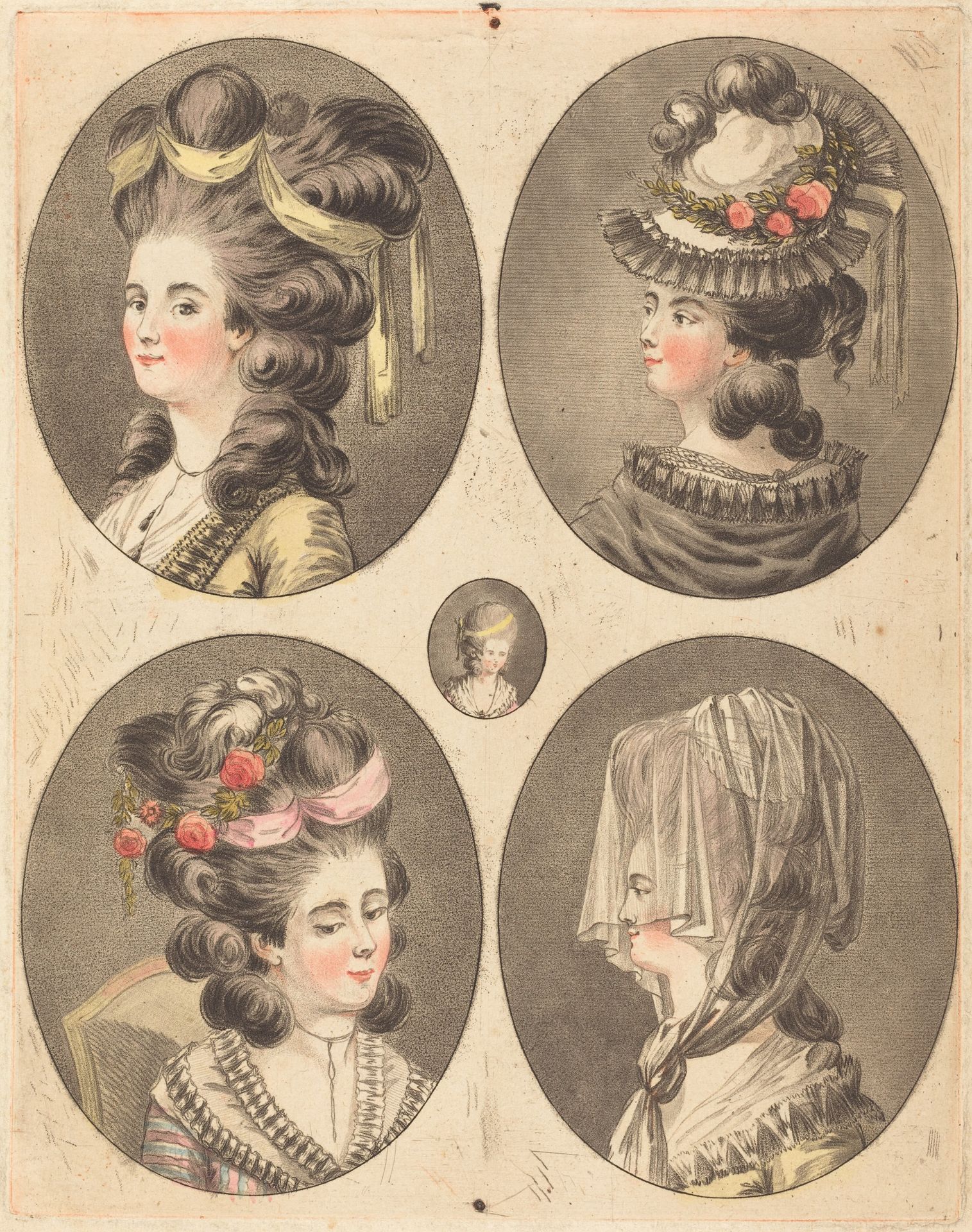Modeles de coiffures by Jean François Janinet