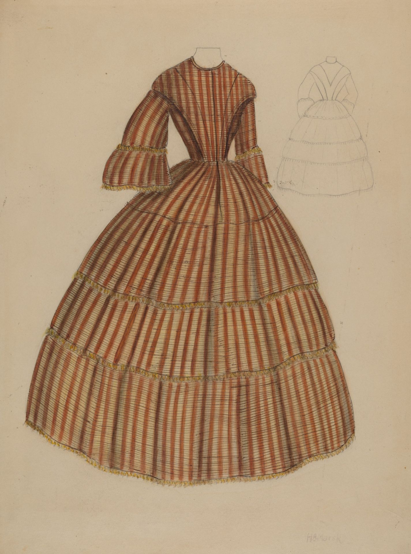 Dress by Herbert Marsh