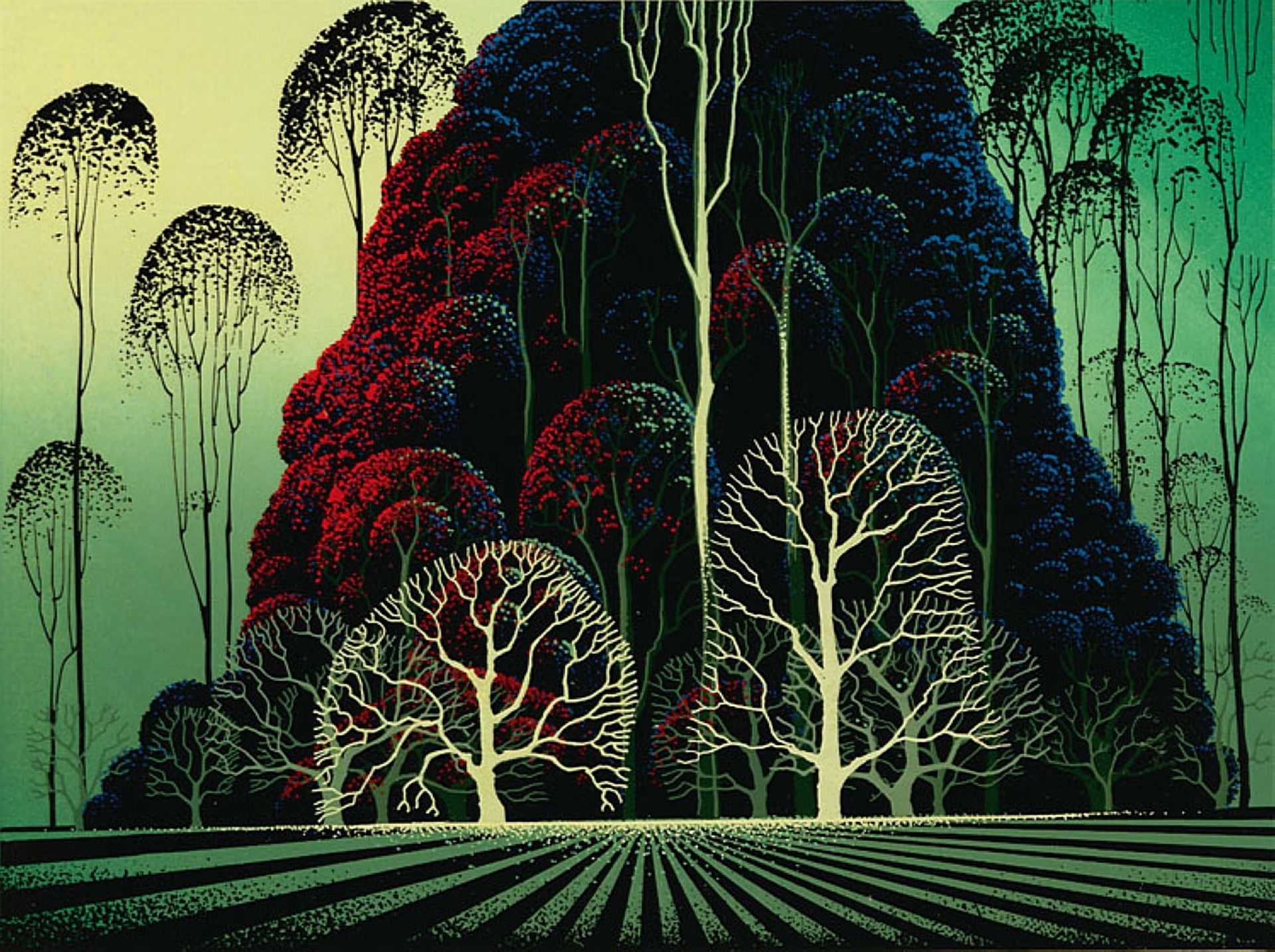 Eucalyptus Forest by Eyvind Earle