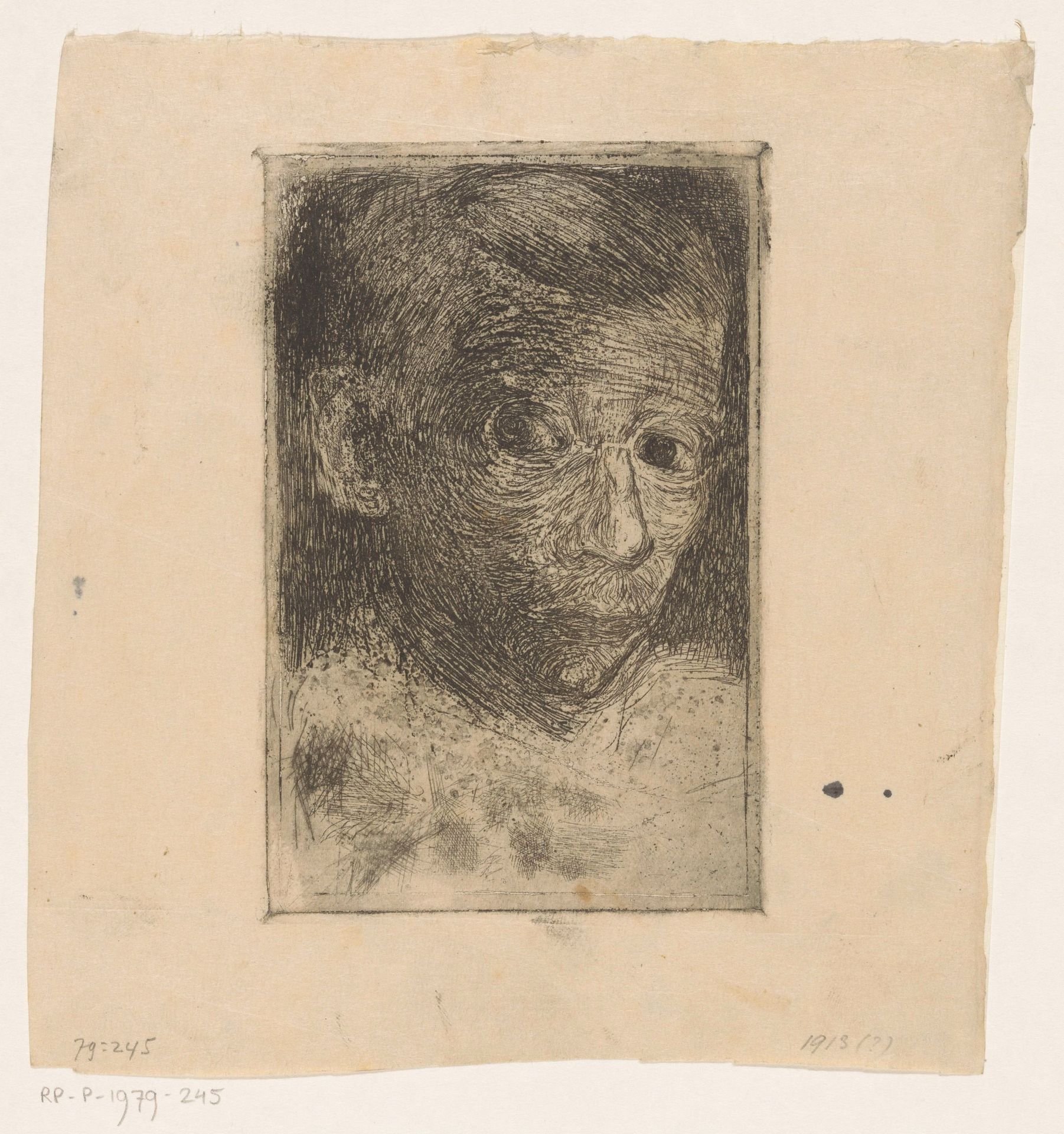 Self Portrait by Jan Mankes