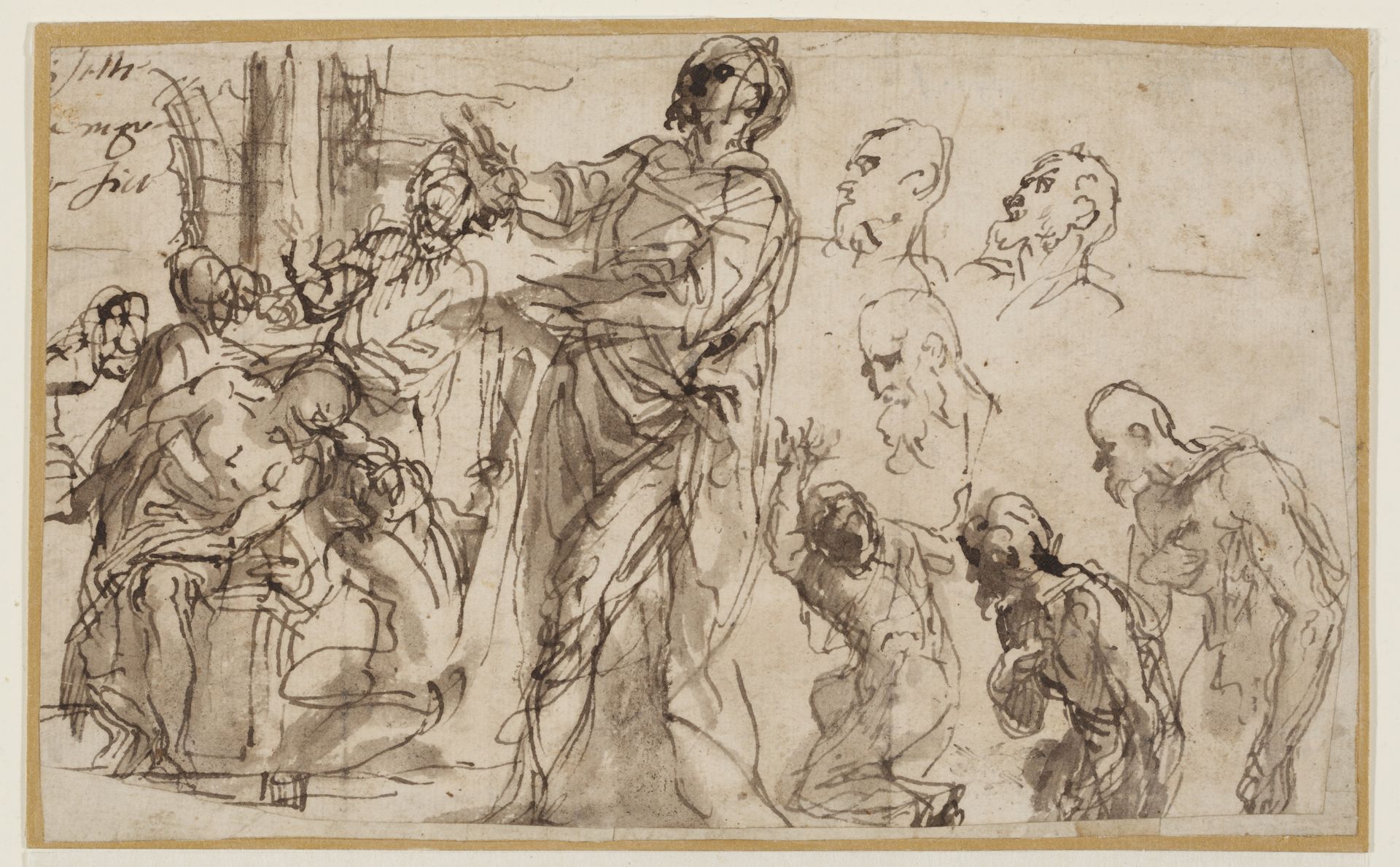 Studies for an Ecce Homo by Paolo Veronese