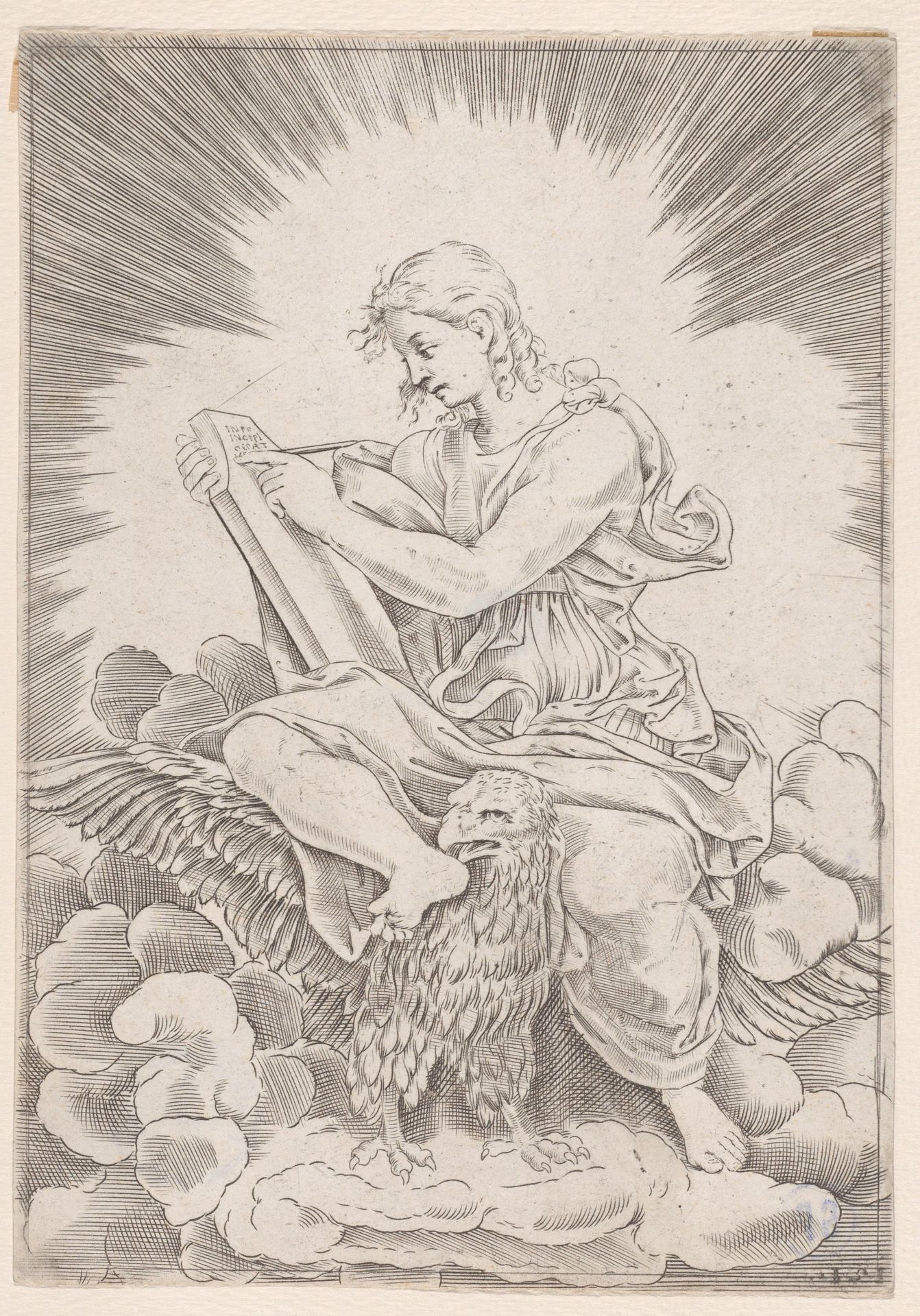 Saint John by Agostino Veneziano
