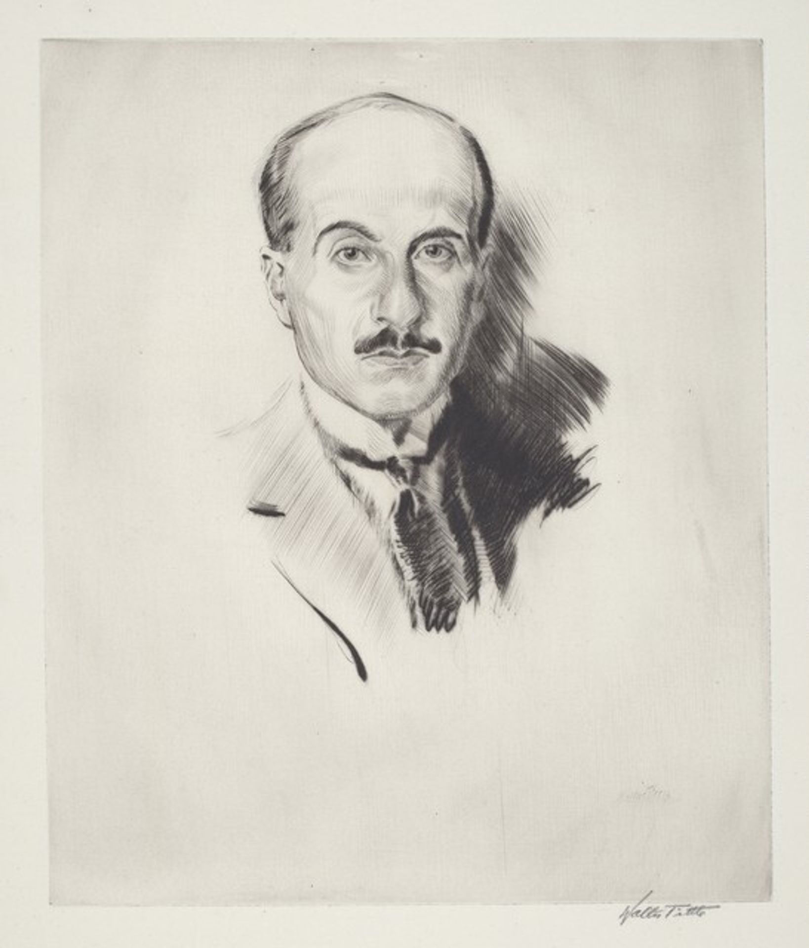 The Marquis Giovanni Visconti Venosta by Walter Tittle