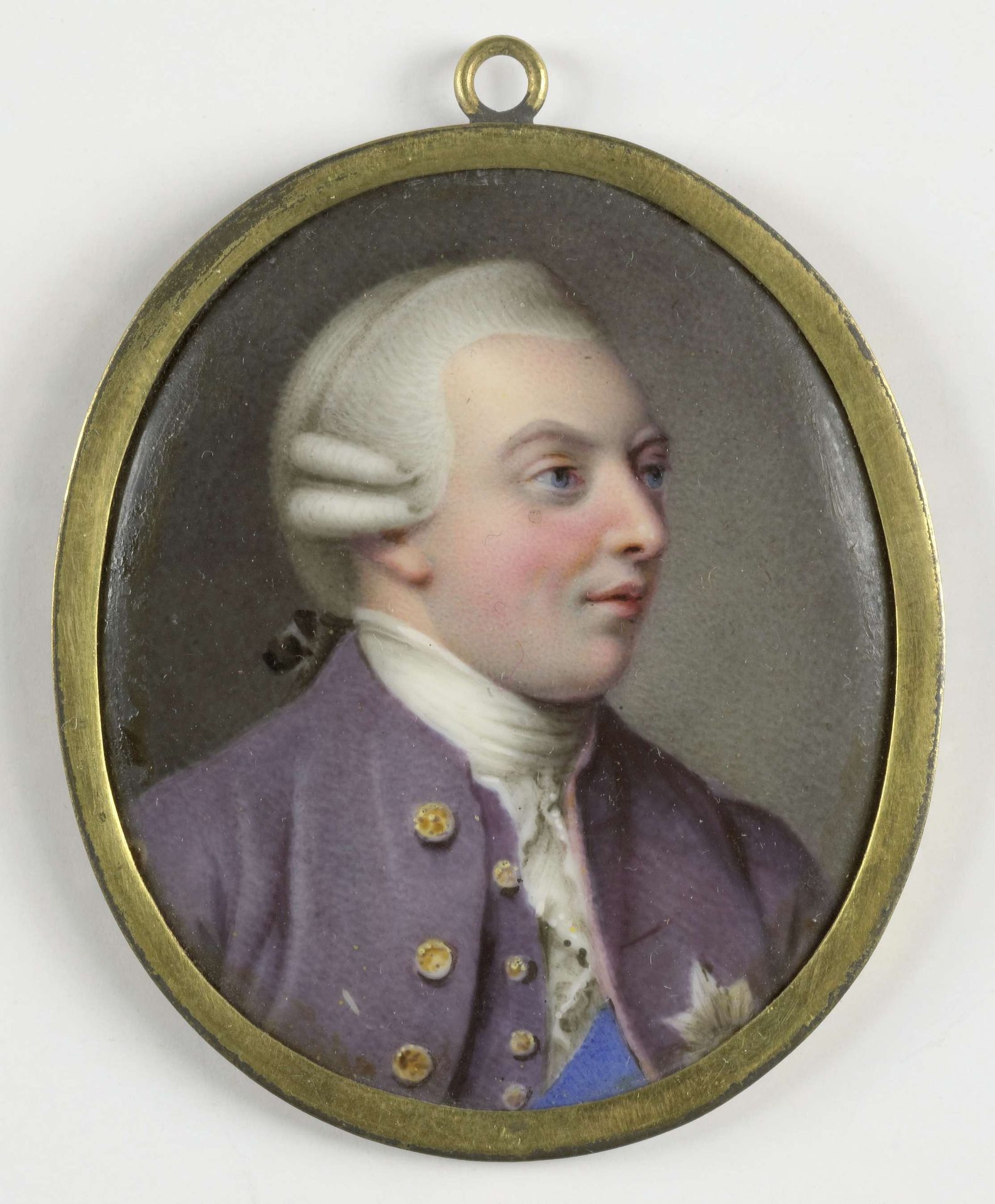 Portrait of George III (1738-1820), King of England by Johann Heinrich Hurter