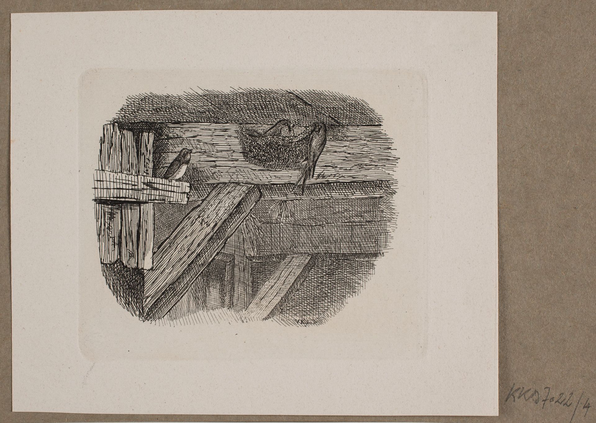 Illustration til O. Specter, "Fabler for Børn" by Vilhelm Kyhn