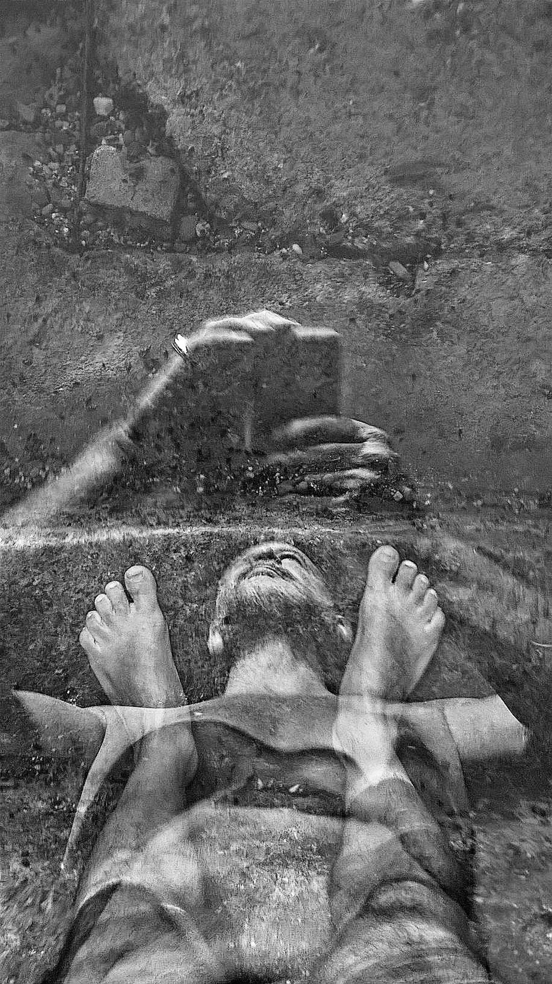 Selfie-self-portrait by Alfred Freddy Krupa
