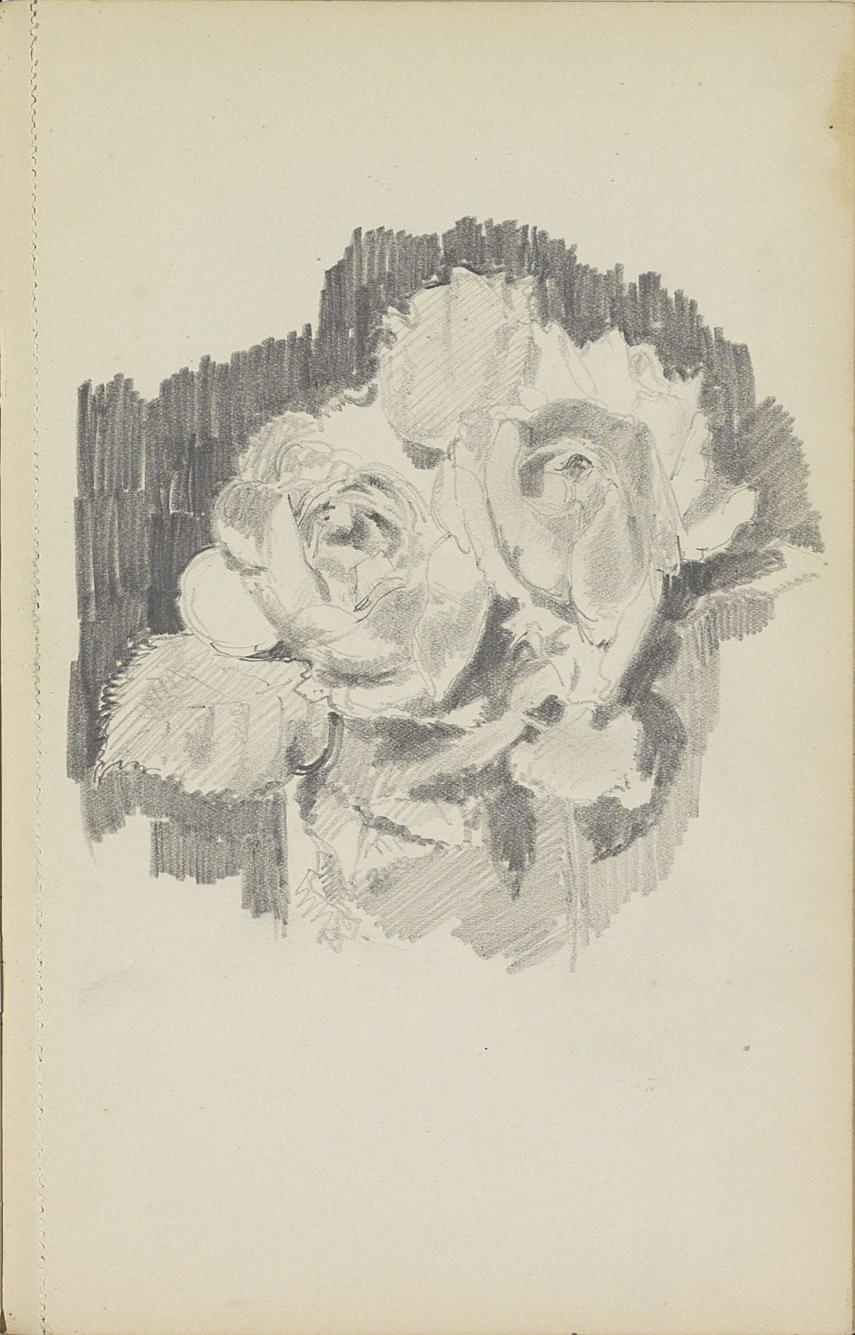 Boeket met rozen by Cornelis Vreedenburgh