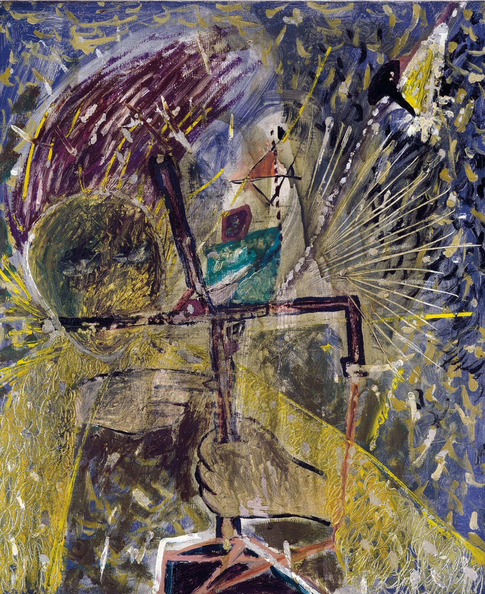 Personage by Antoni Tapies