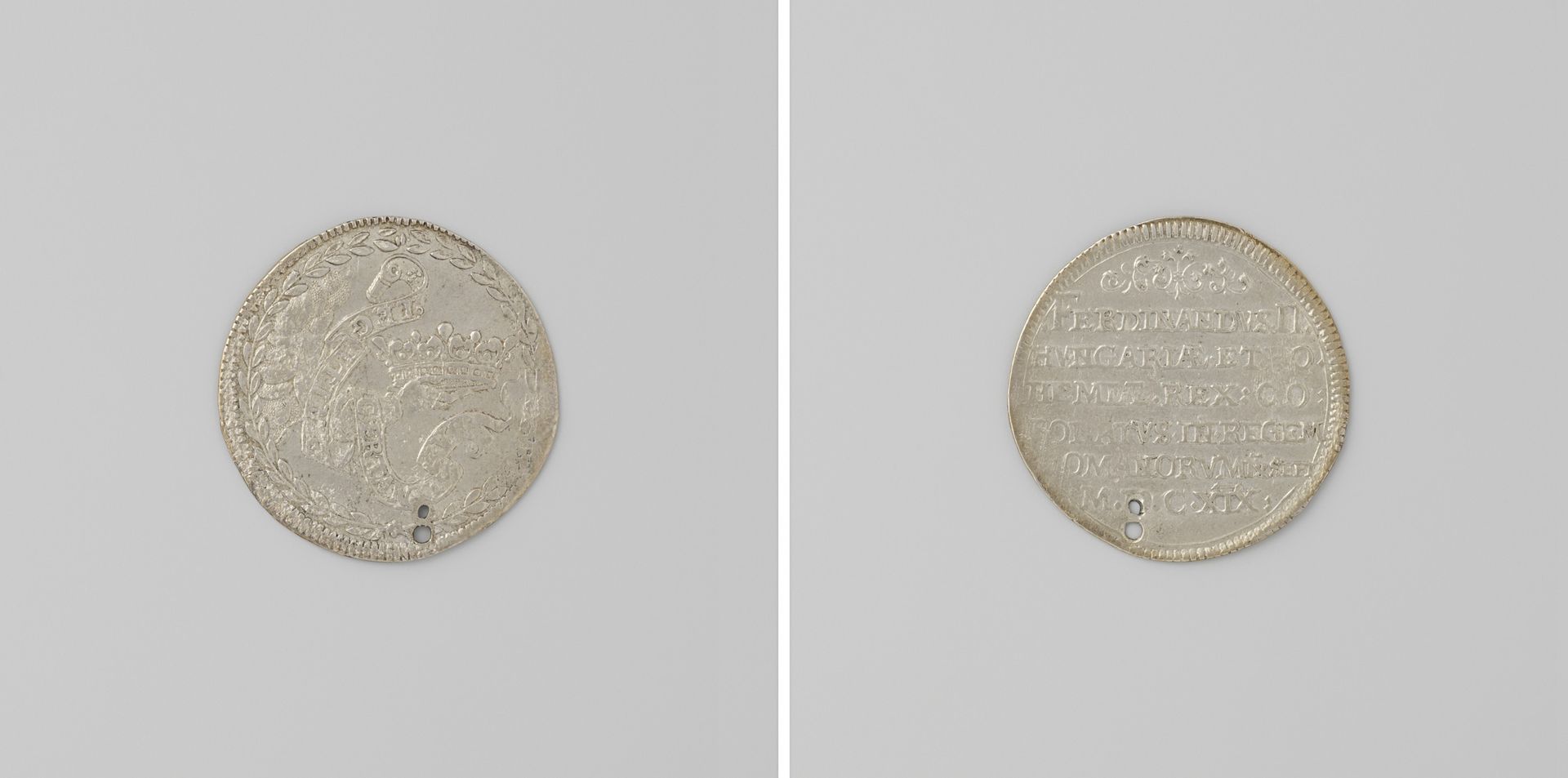 Kroning van Ferdinand II tot Duits keizer te Frankfurt by Anonymous