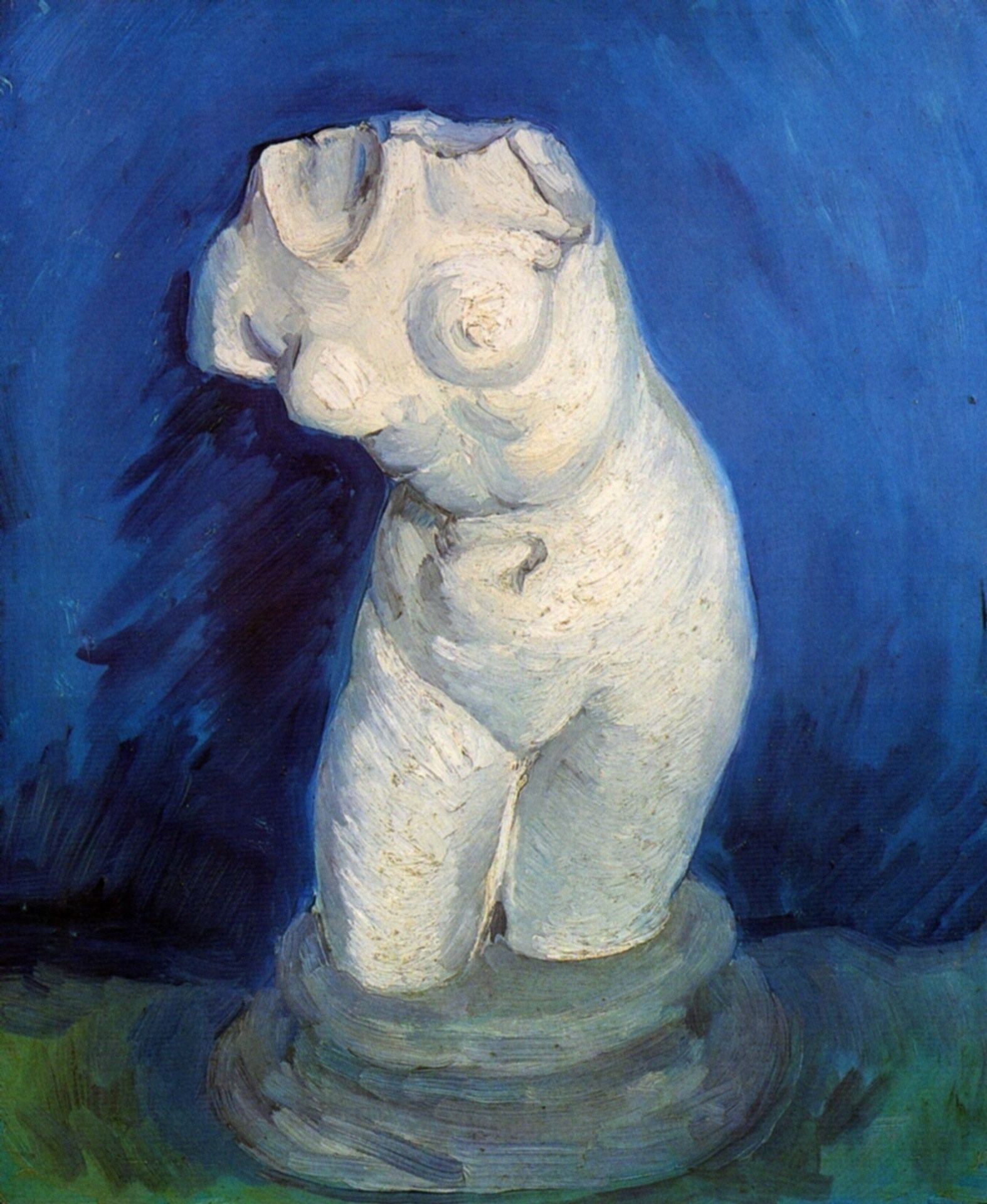 Plaster Statuette of a Female Torso by Vincent van Gogh