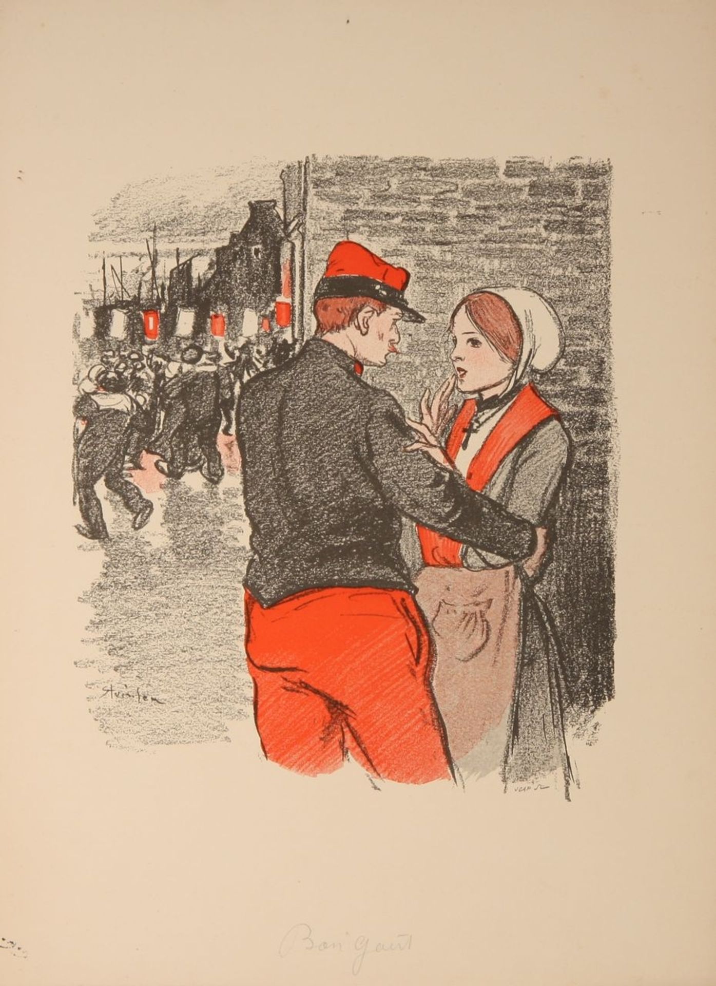 Bon Gout by Théophile Alexandre Steinlen