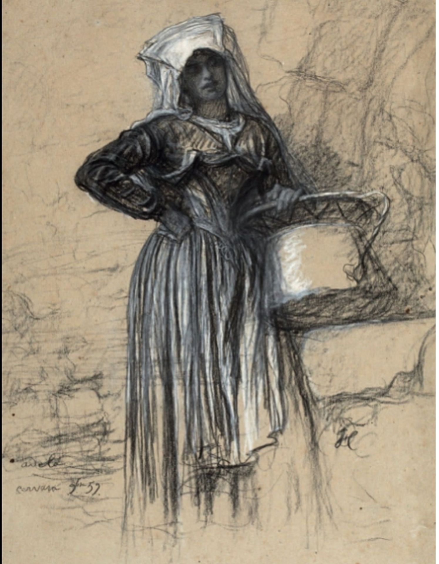 Adela by Ernest Hébert
