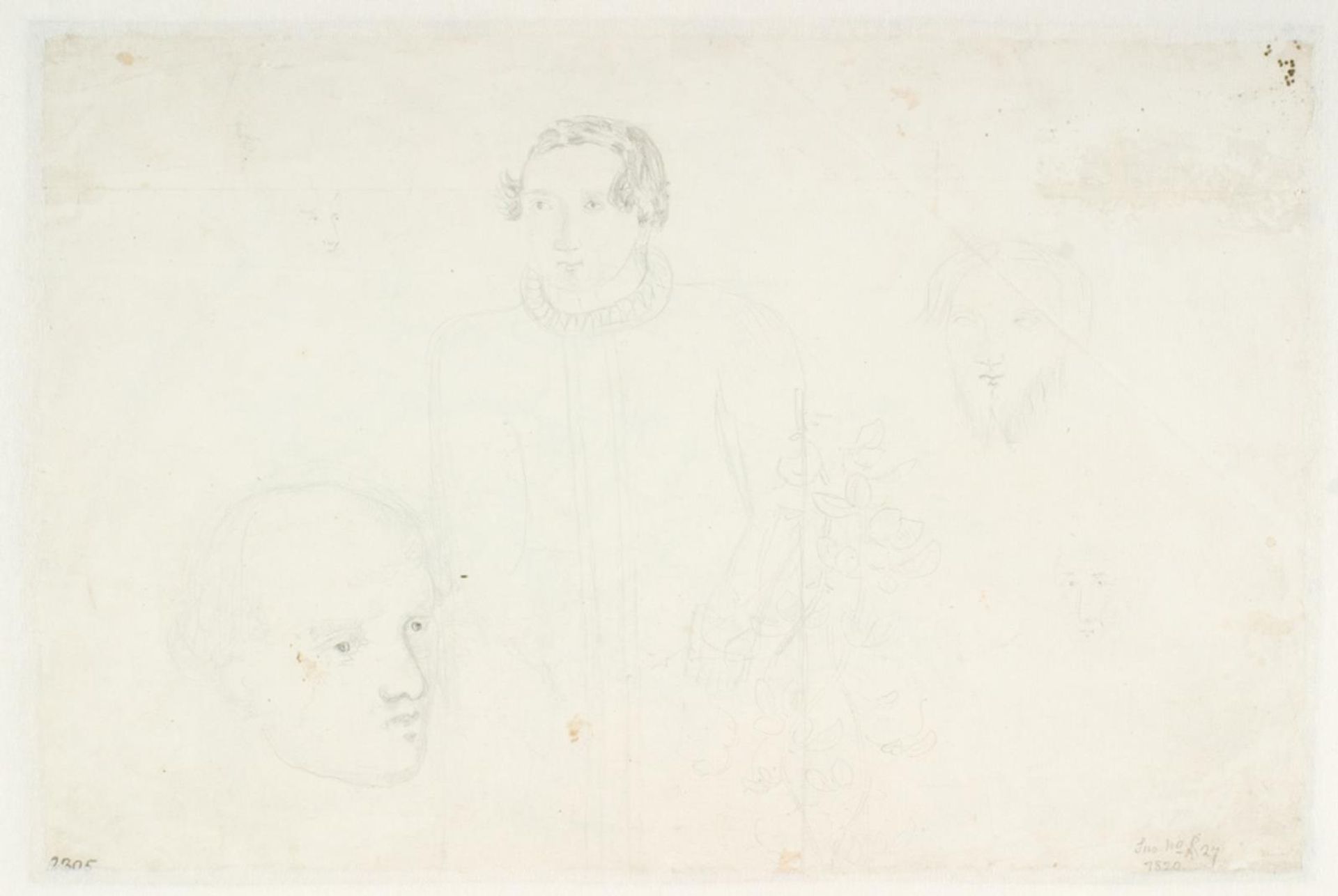 Figurstudier by Dankvart Dreyer