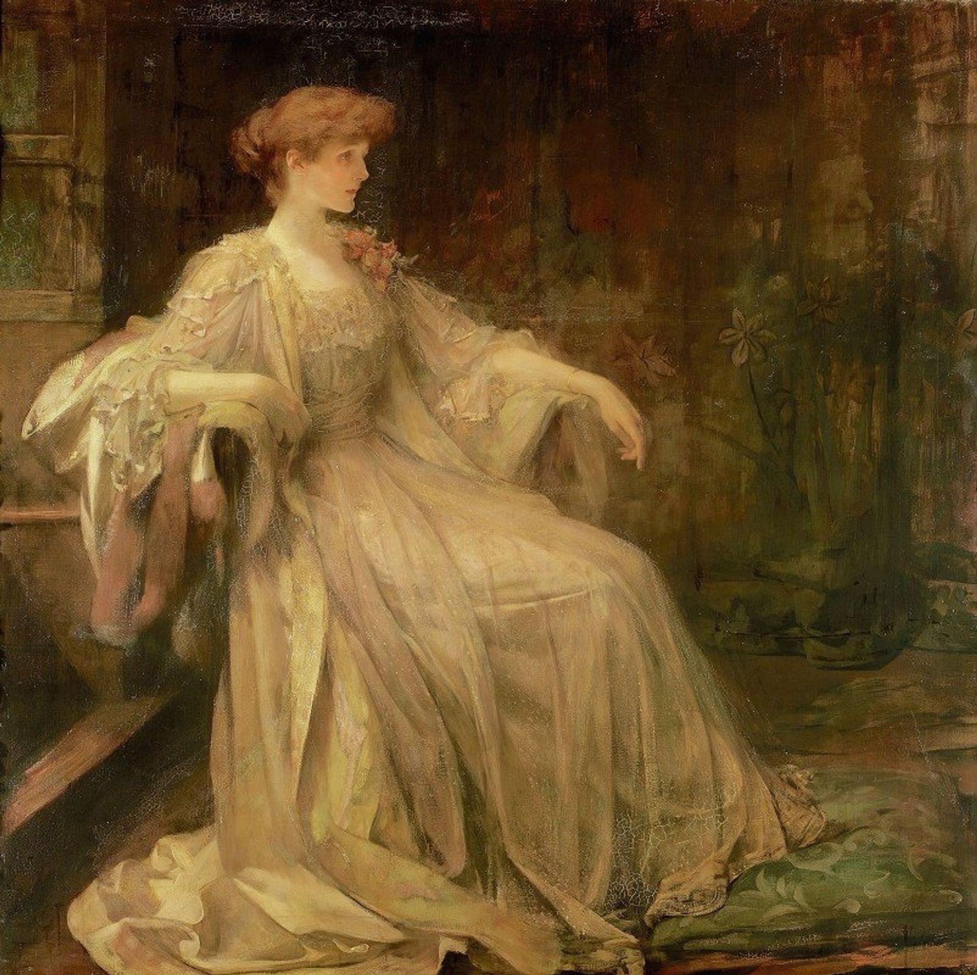 Portrait of Violet, Marchioness of Granby by James Jebusa Shannon