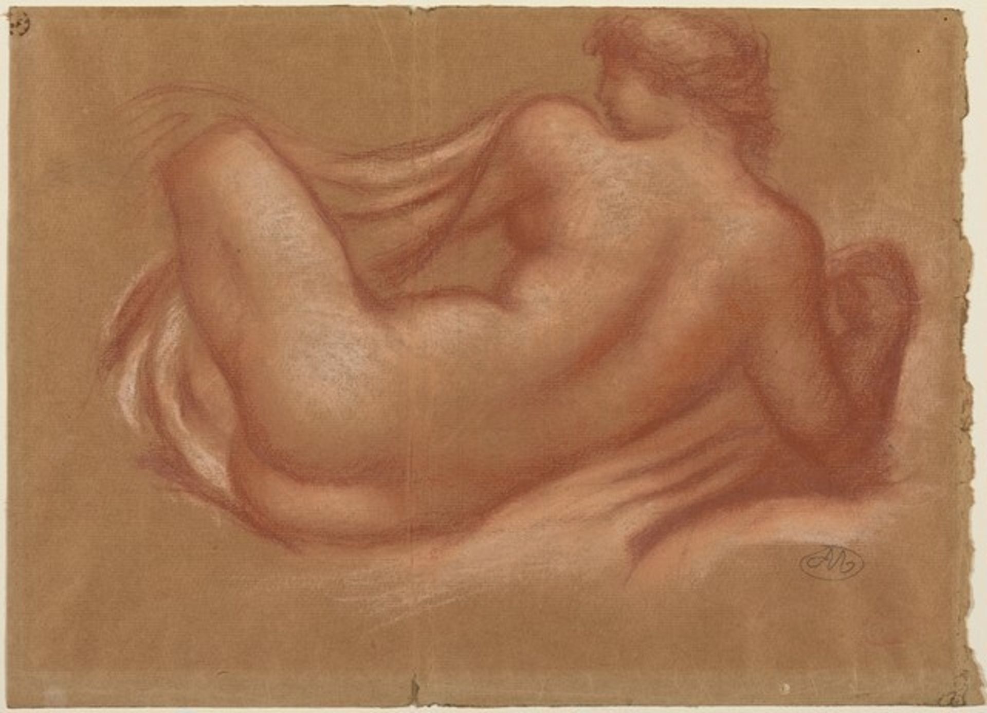 Reclining Nude by Aristide Maillol