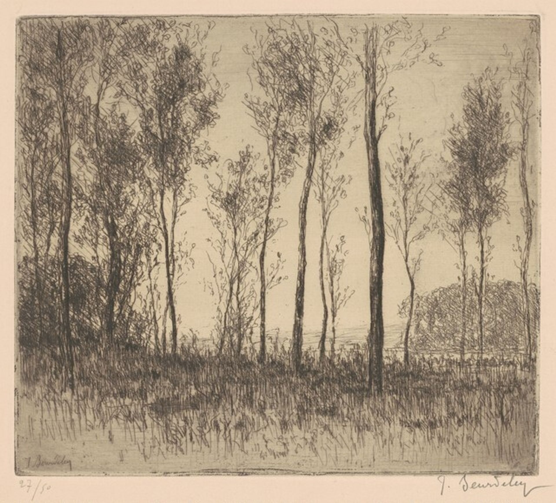 Lisière du bois (Edge of the Forest) by Jacques Beurdeley