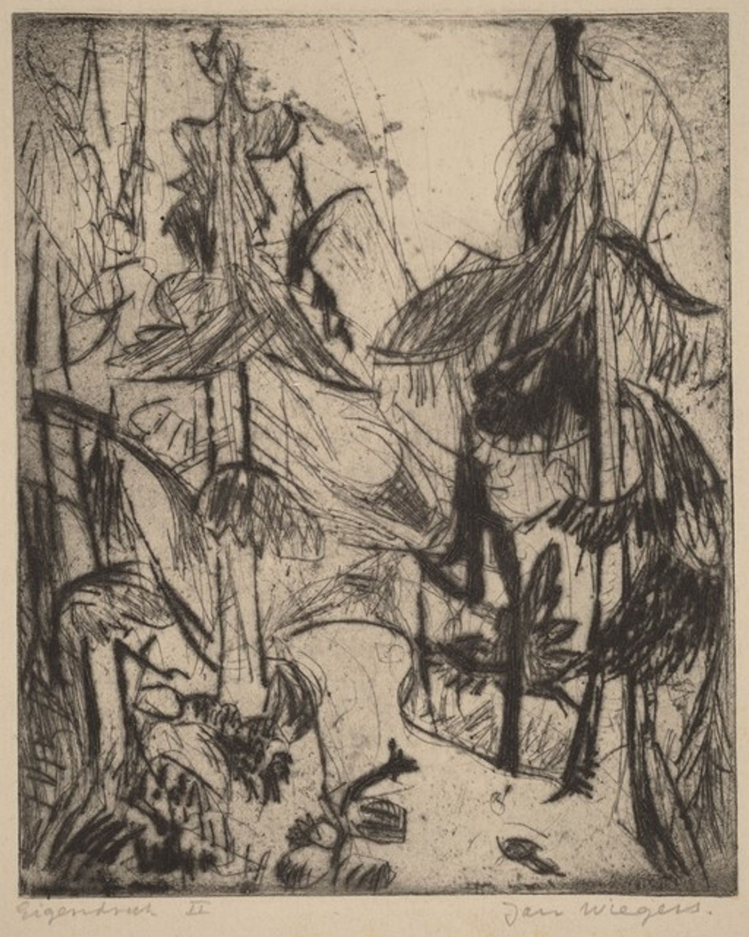 Landscape near Davos by Jan Wiegers