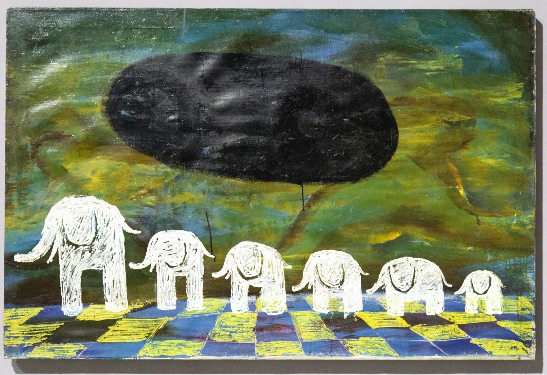 6 Elefants by Oleg Holosiy