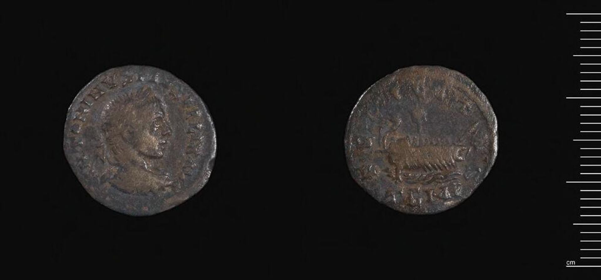 Denarius of Elagabalus by Elagabalus