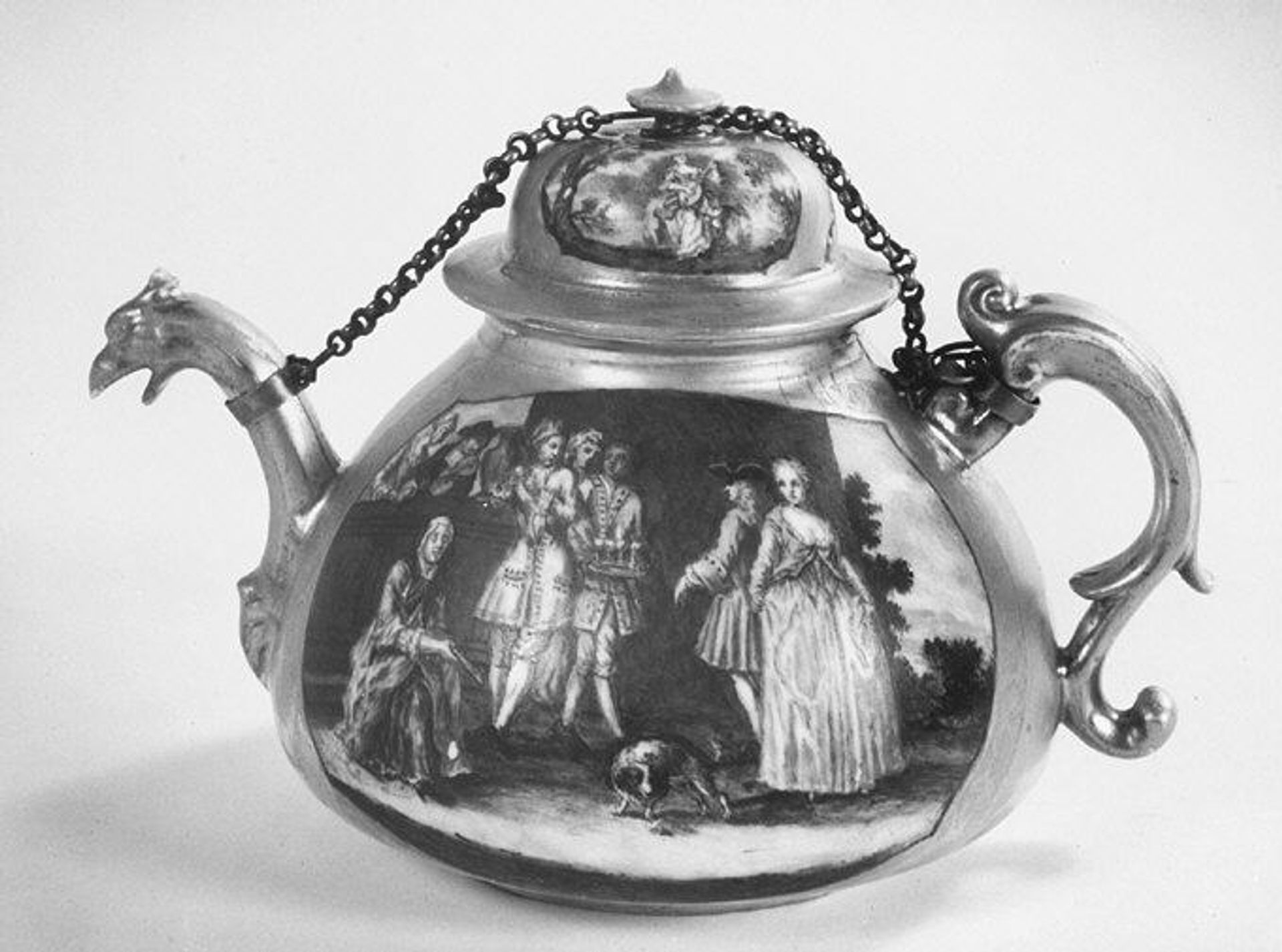 Teapot by Meissen Manufactory