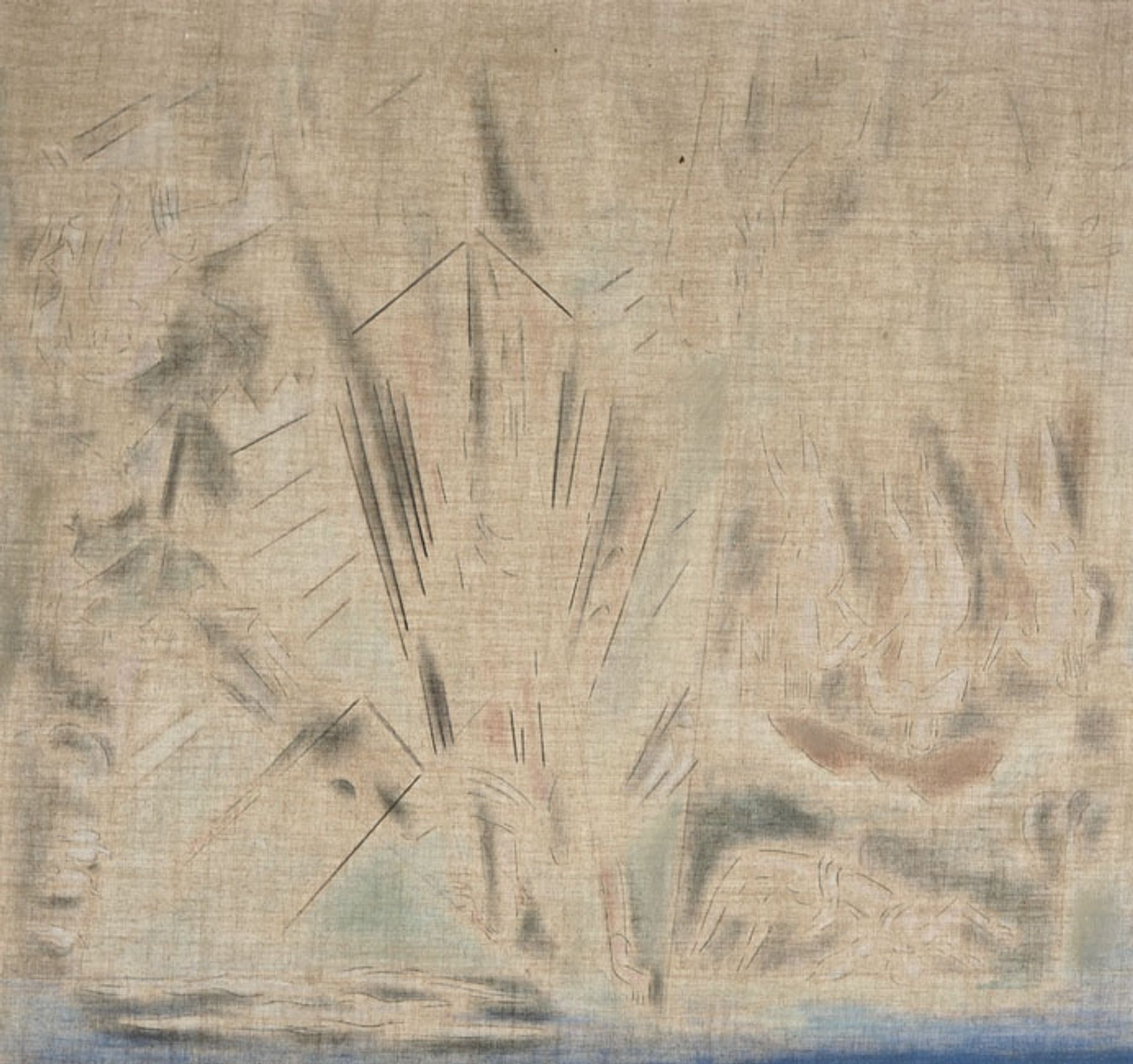 Allegorical Composition by Konstantinos Parthenis