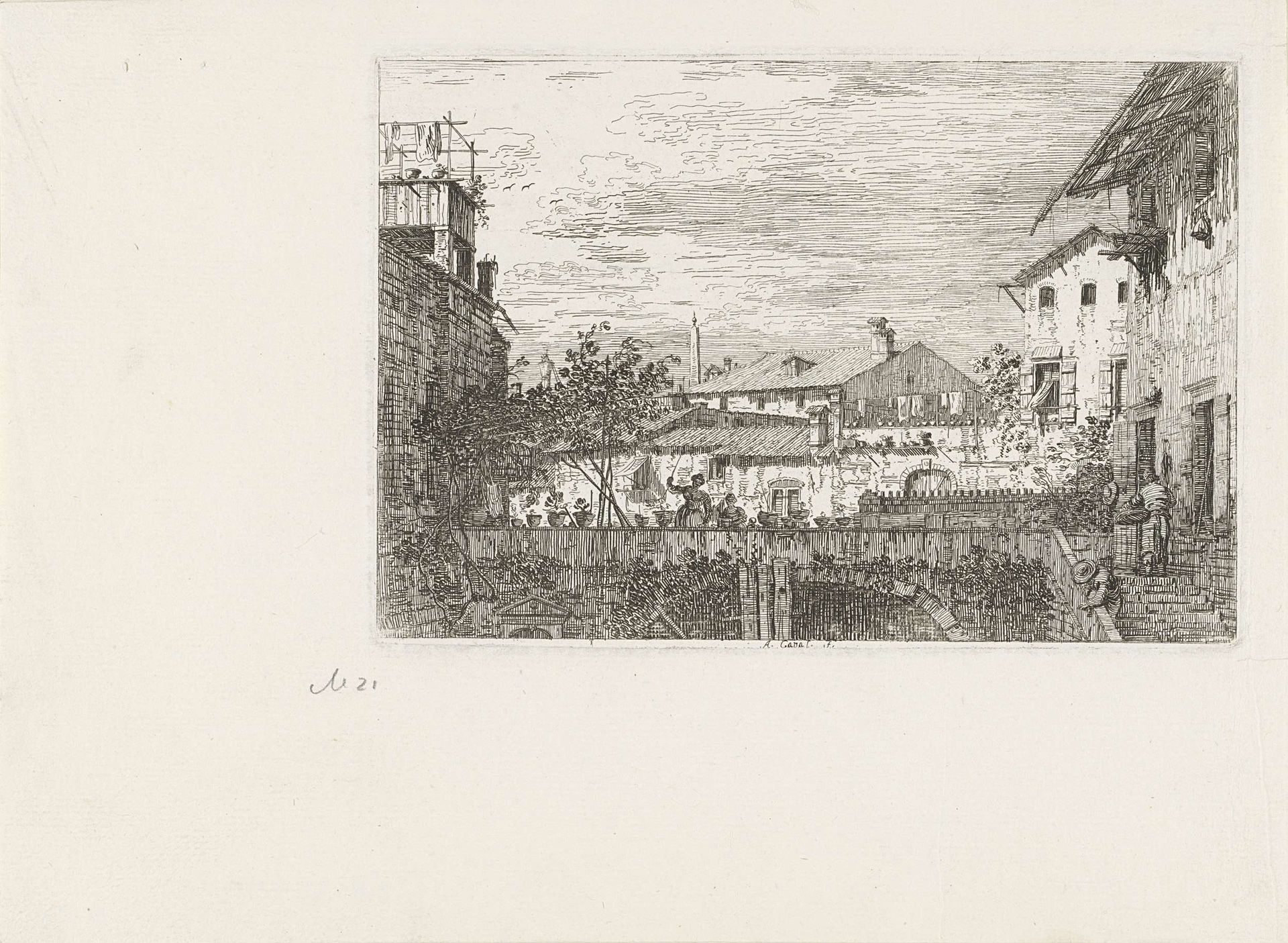 Terras by Canaletto
