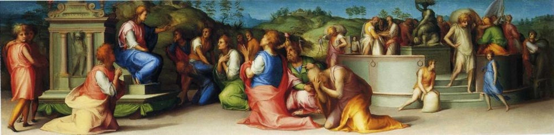 Joseph Revealing Himself to His Brothers by Jacopo Pontormo