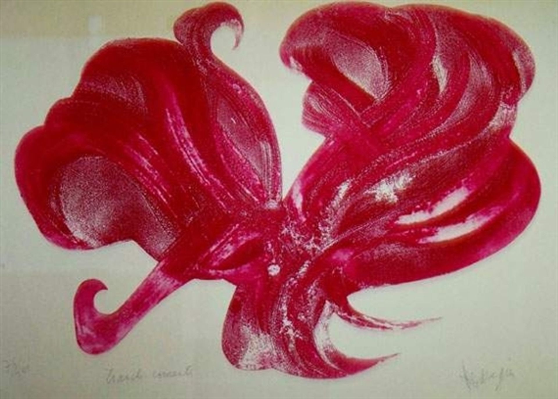 Tranche courants by Jean Messagier