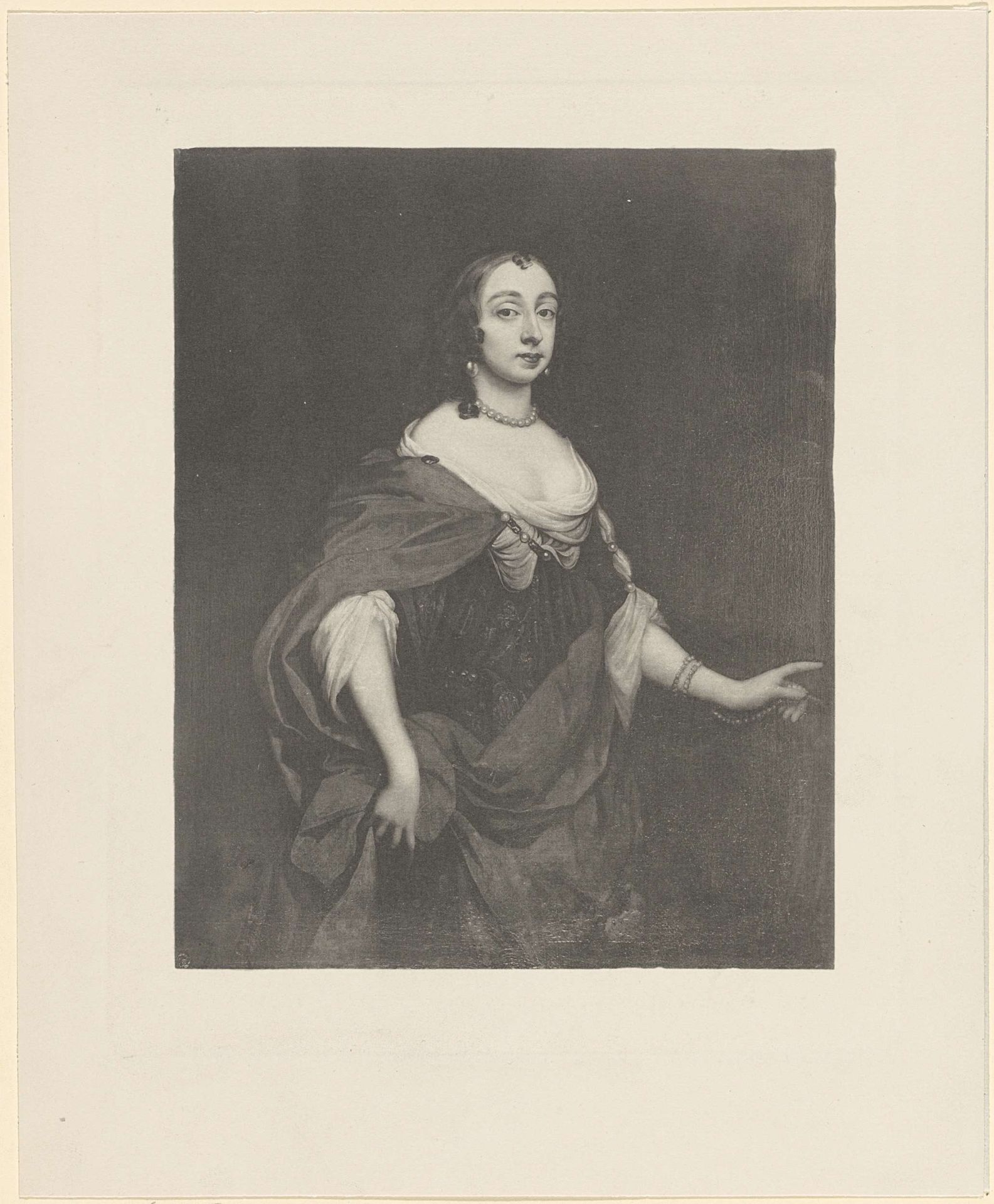 Portret van Maria Henrietta Stuart by Anonymous