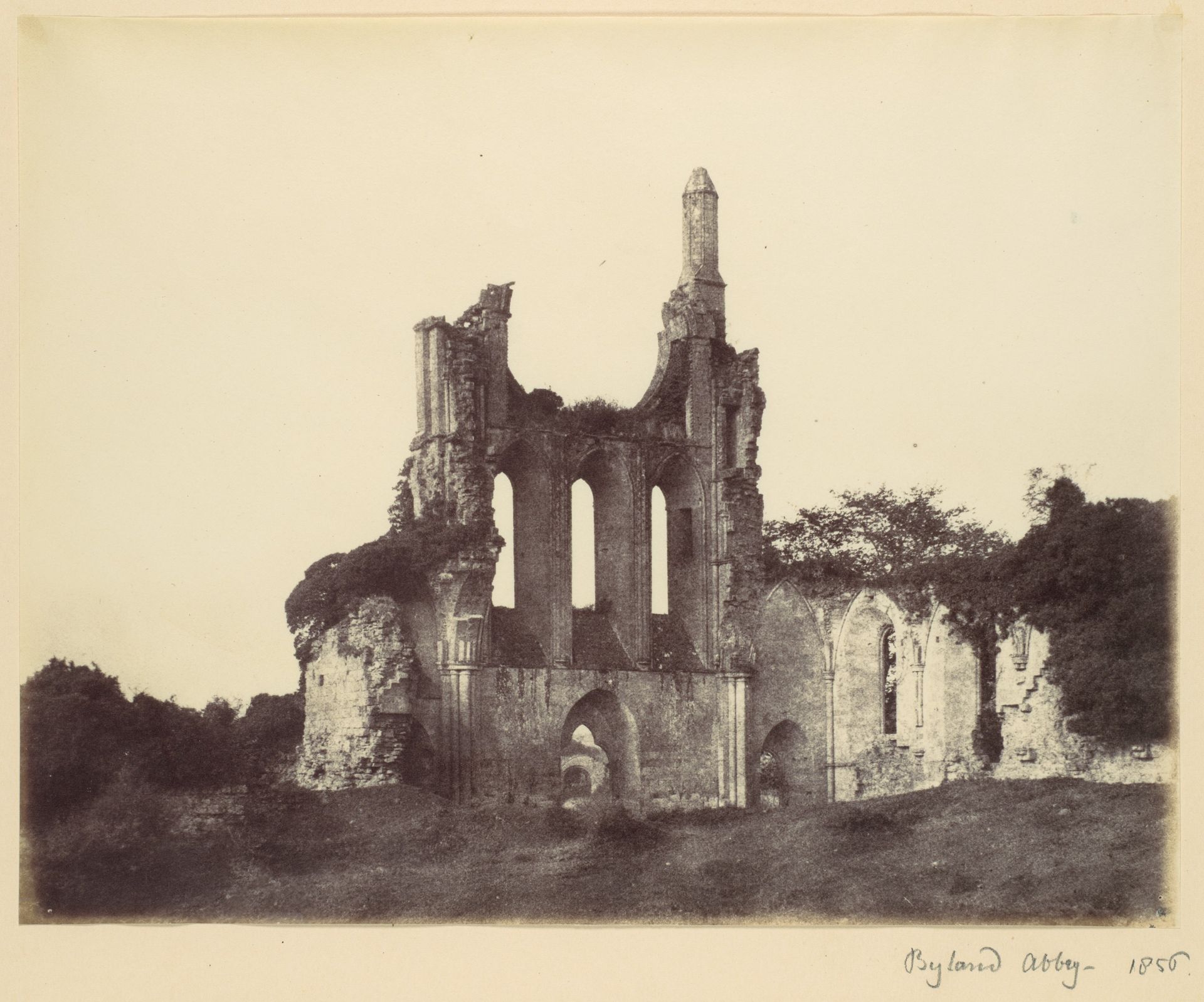 Byland Abbey by Alfred Capel Cure