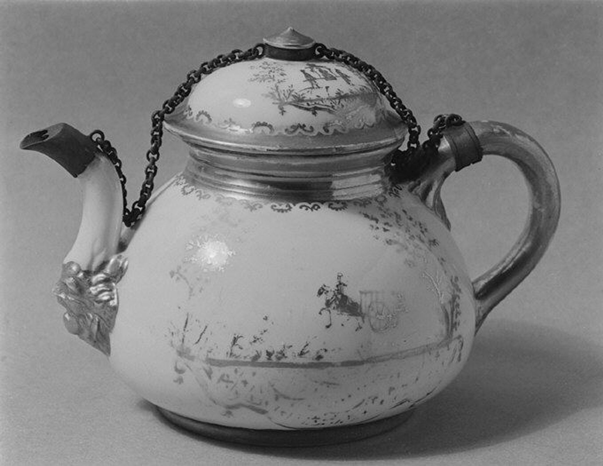 Teapot by Meissen Manufactory
