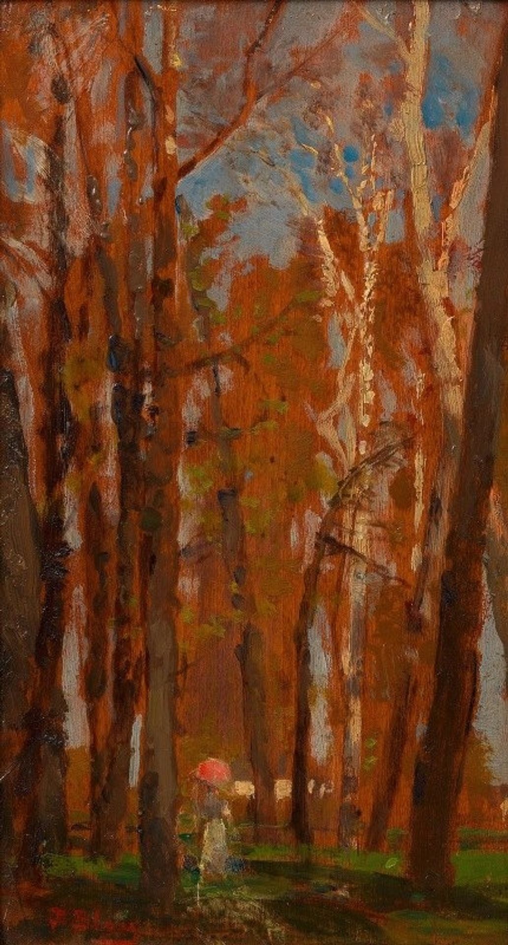 Praterbäume by Tina Blau