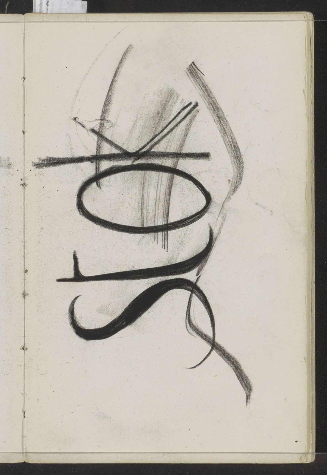 'STOK' in gestileerde letters by Carel Adolph Lion Cachet