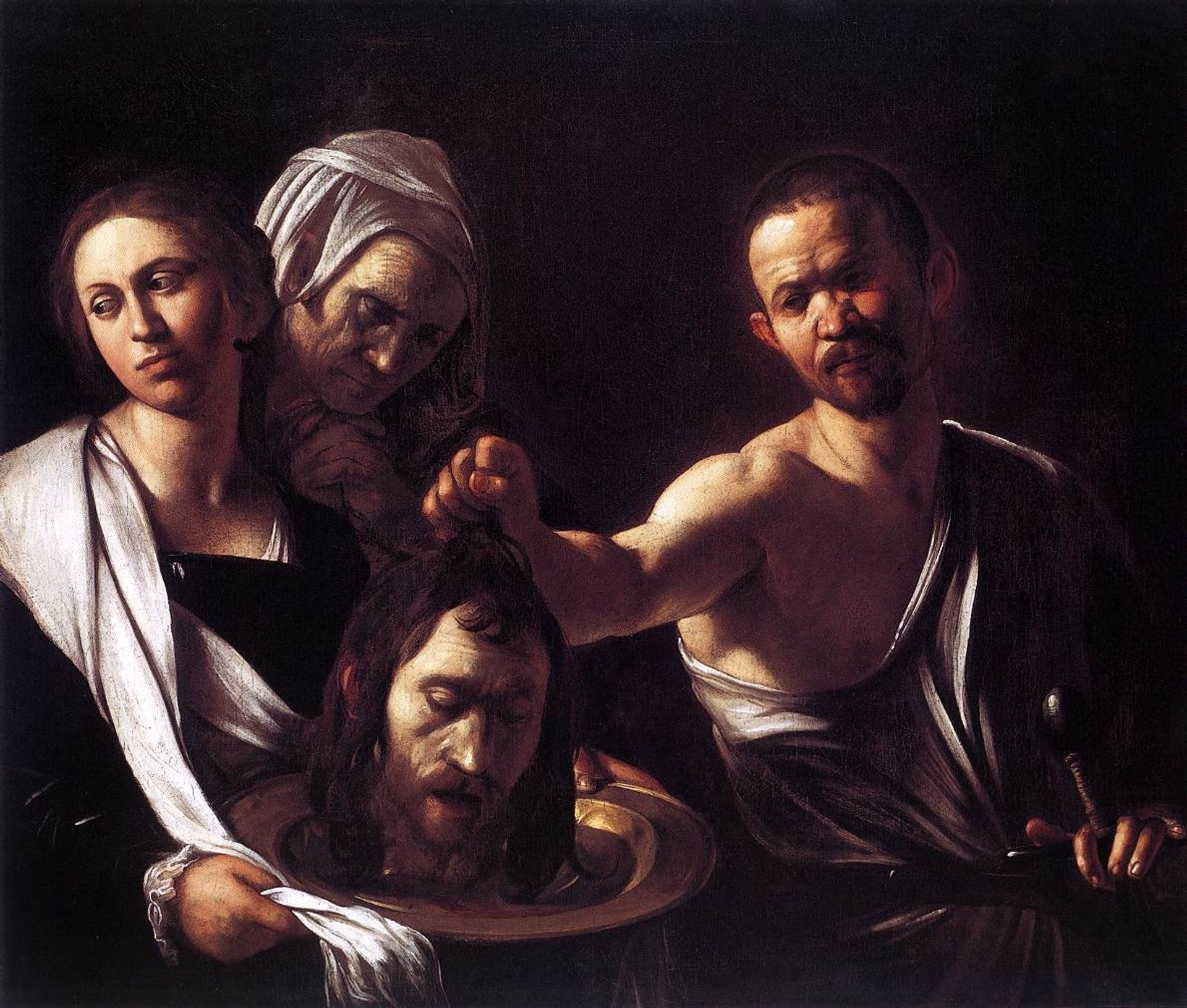 Salome with the Head of John the Baptist by Caravaggio