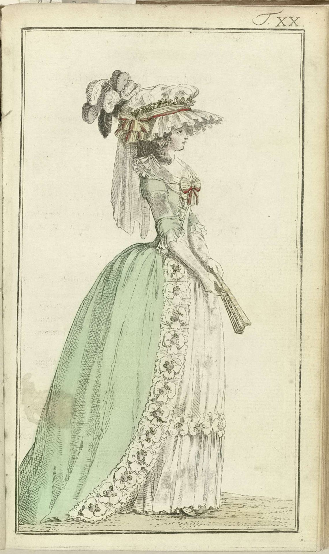 Journal des Luxus und der Moden 1786, Band I, T. 20 by Friedrich Justin Bertuch
