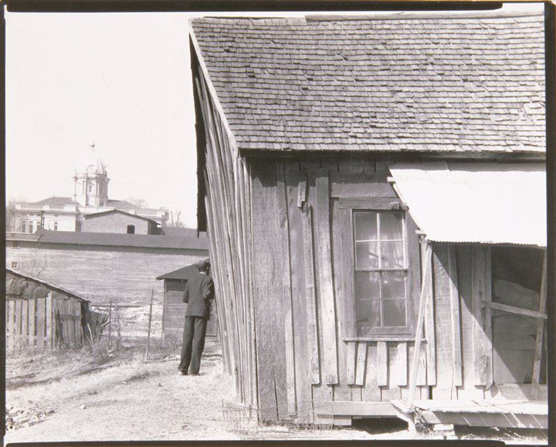 Scene in the Negro Quarter by Walker Evans
