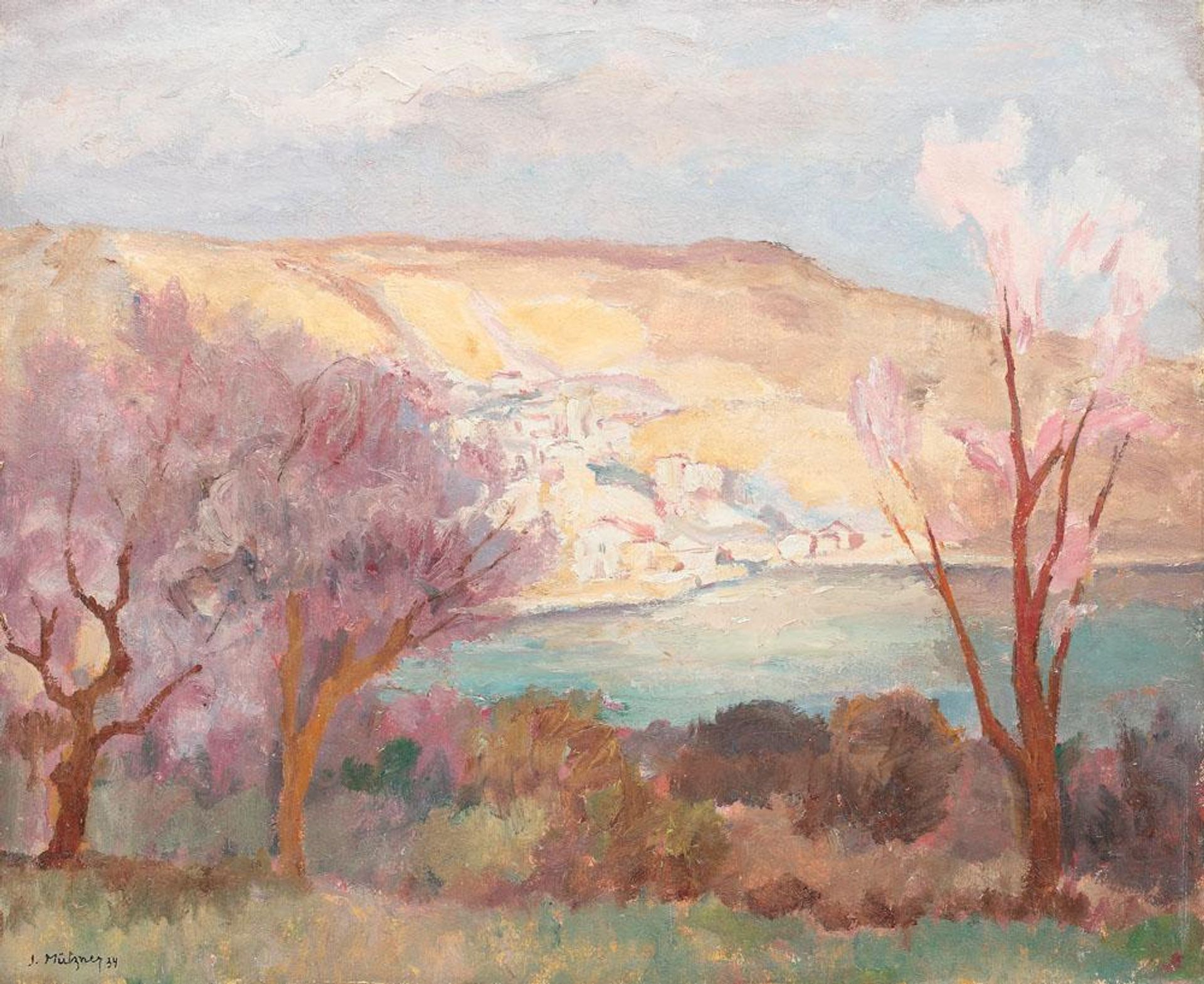 Springtime in Balcic by Samuel Mutzner