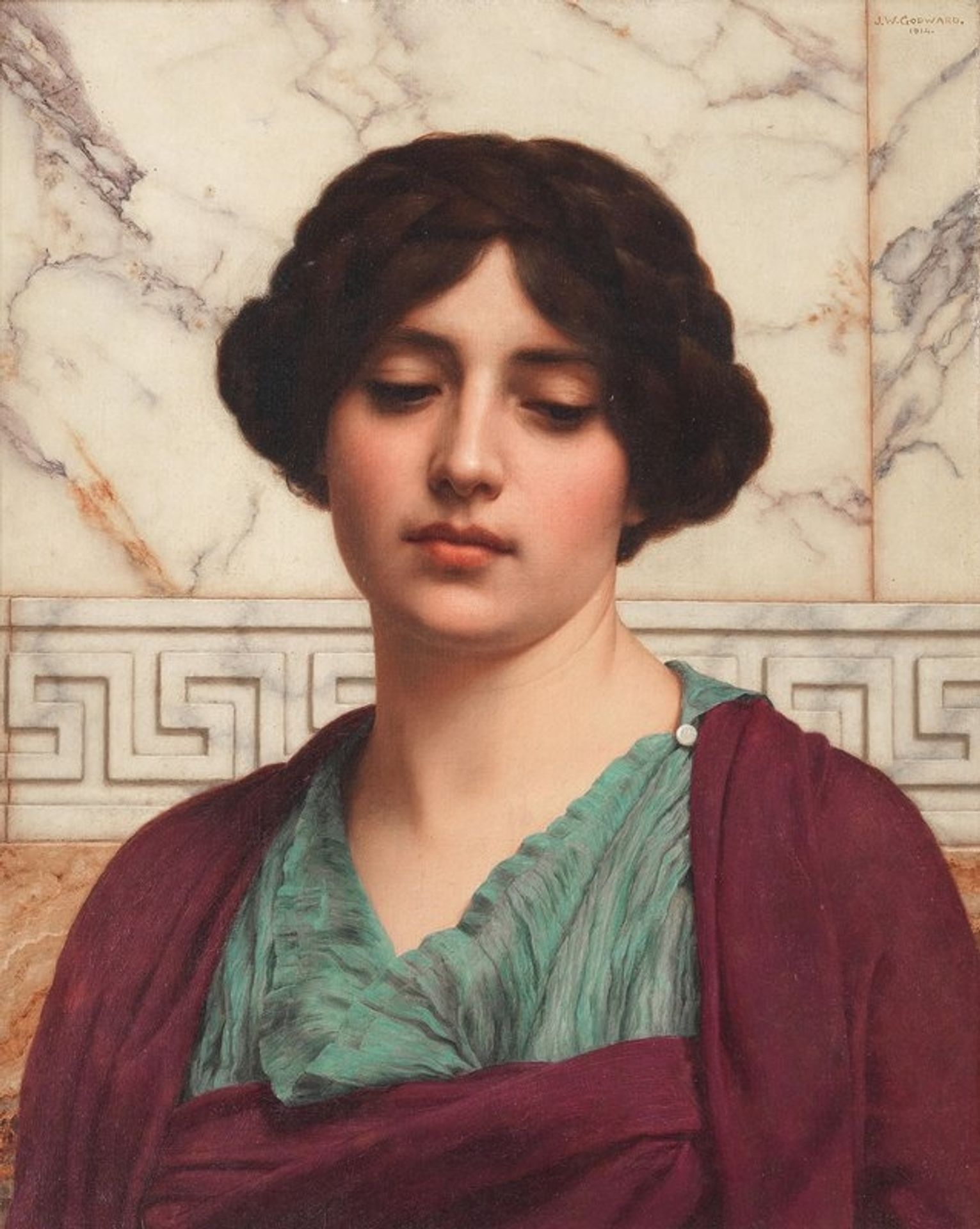 Stesicrate by John William Godward