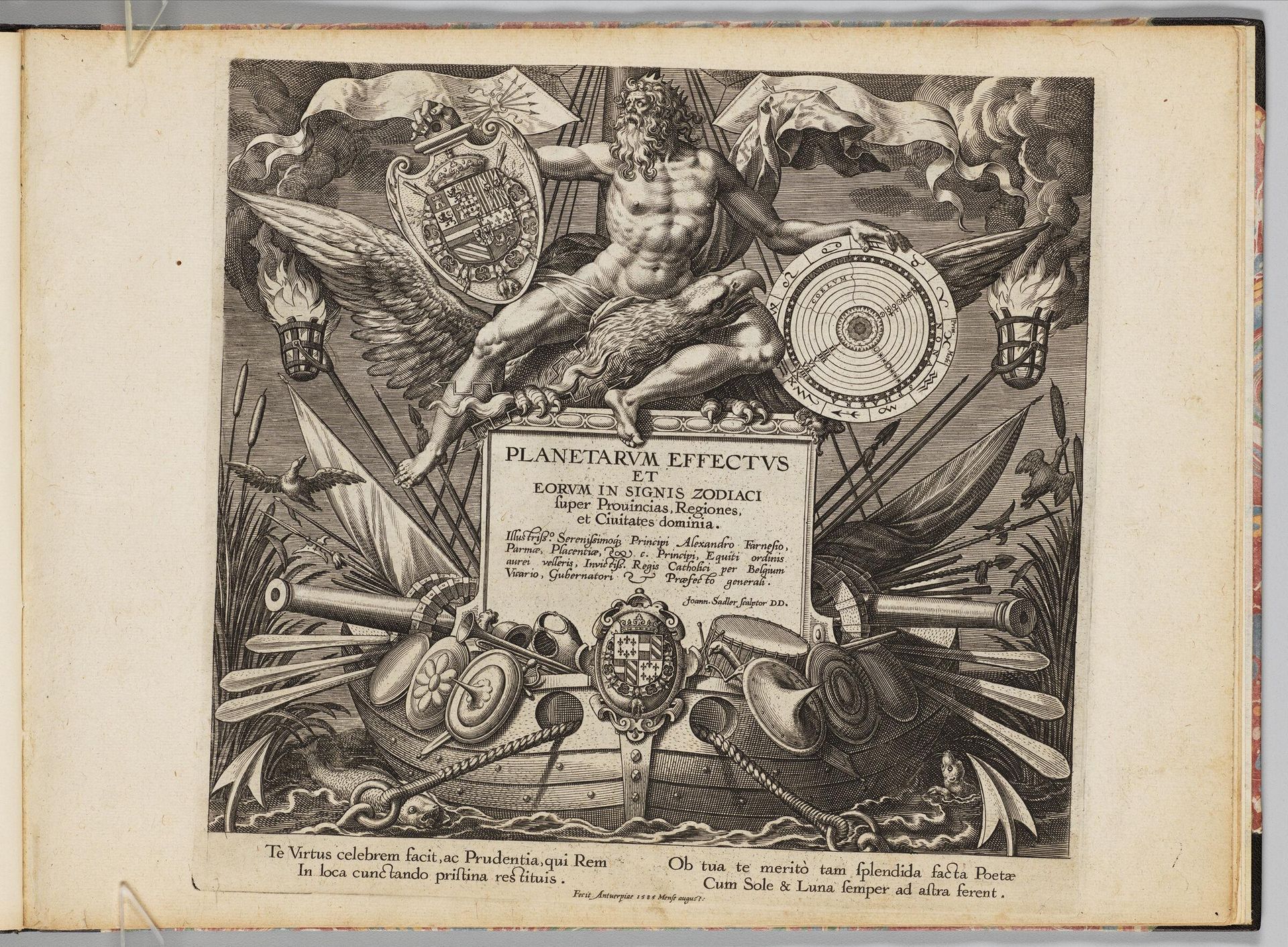 The Seven Planets by Johann Sadeler I