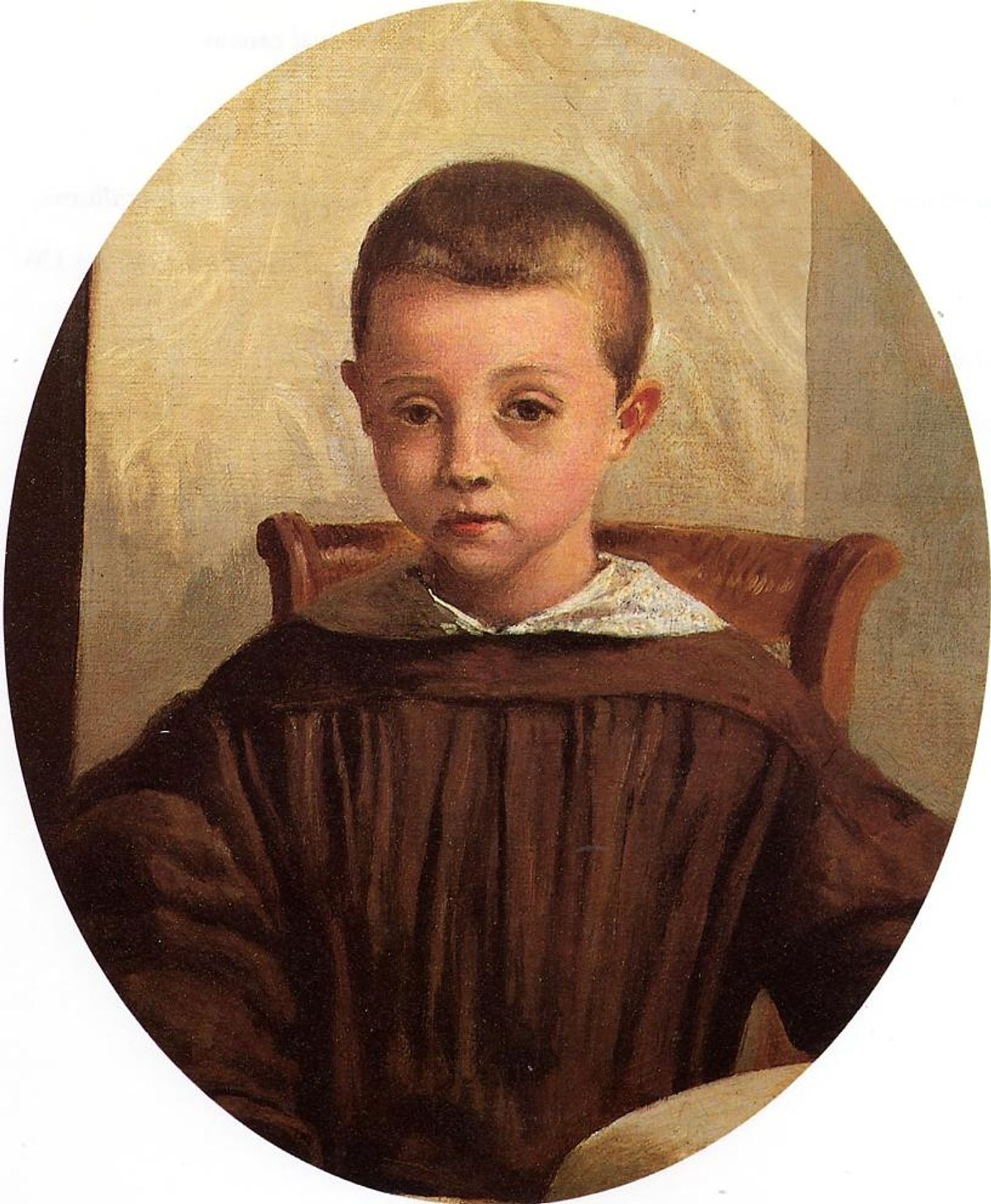 The Son of M. Edouard Delalain by Camille Corot