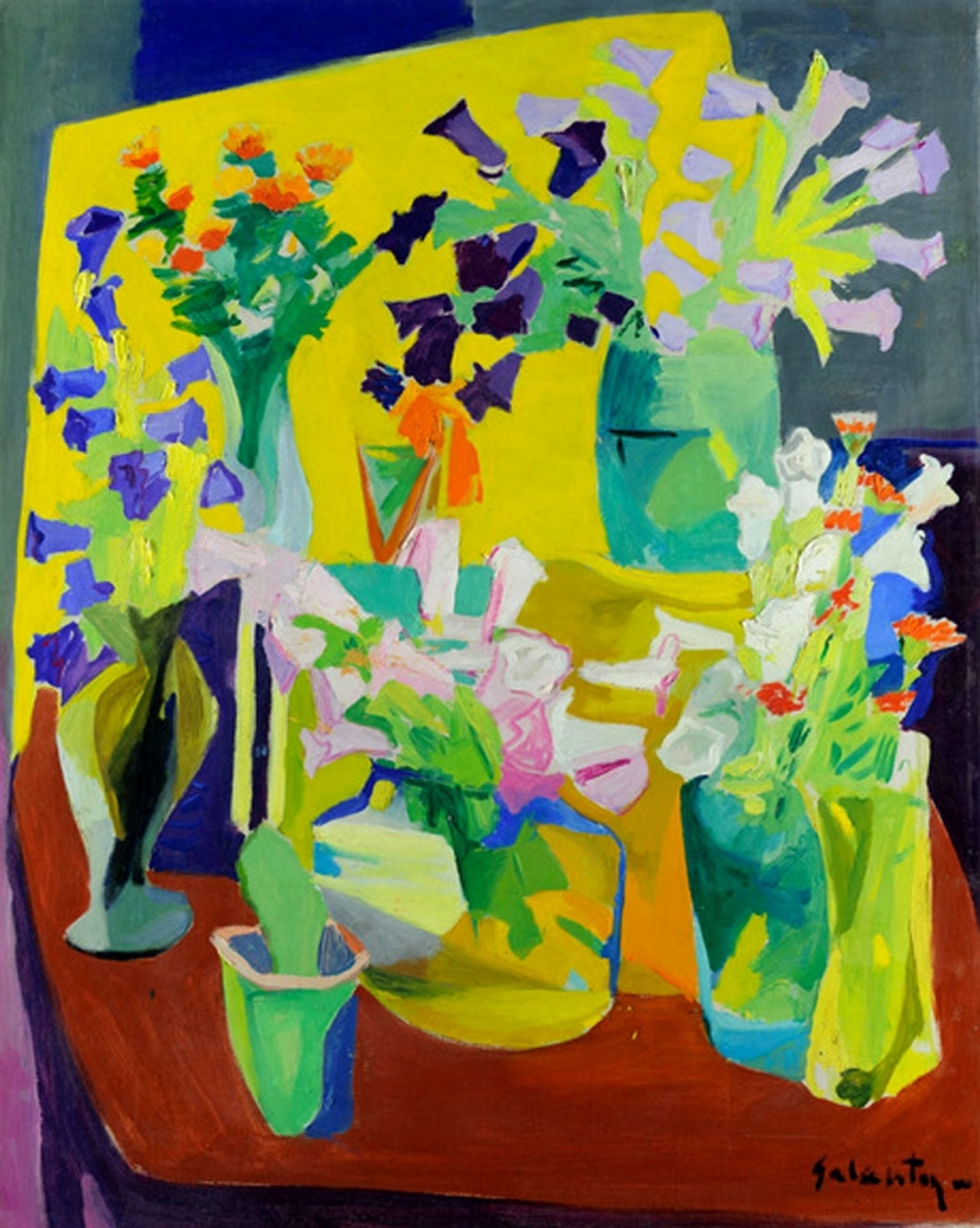 Naturmort by Haroutiun Galentz