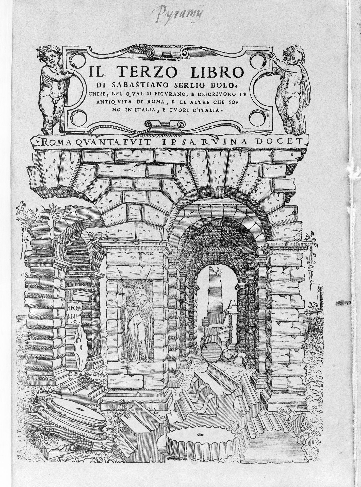 Il terzo libro di Sebastiano Serlio (Bolognese) by Sebastiano Serlio