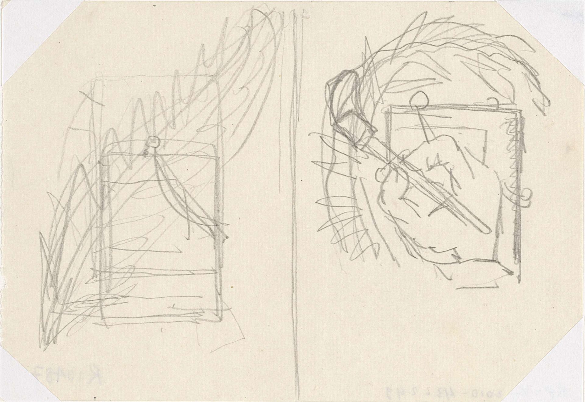 Maandblad Verf en Kunst van P.A. Regnault (ontwerp) by Leo Gestel
