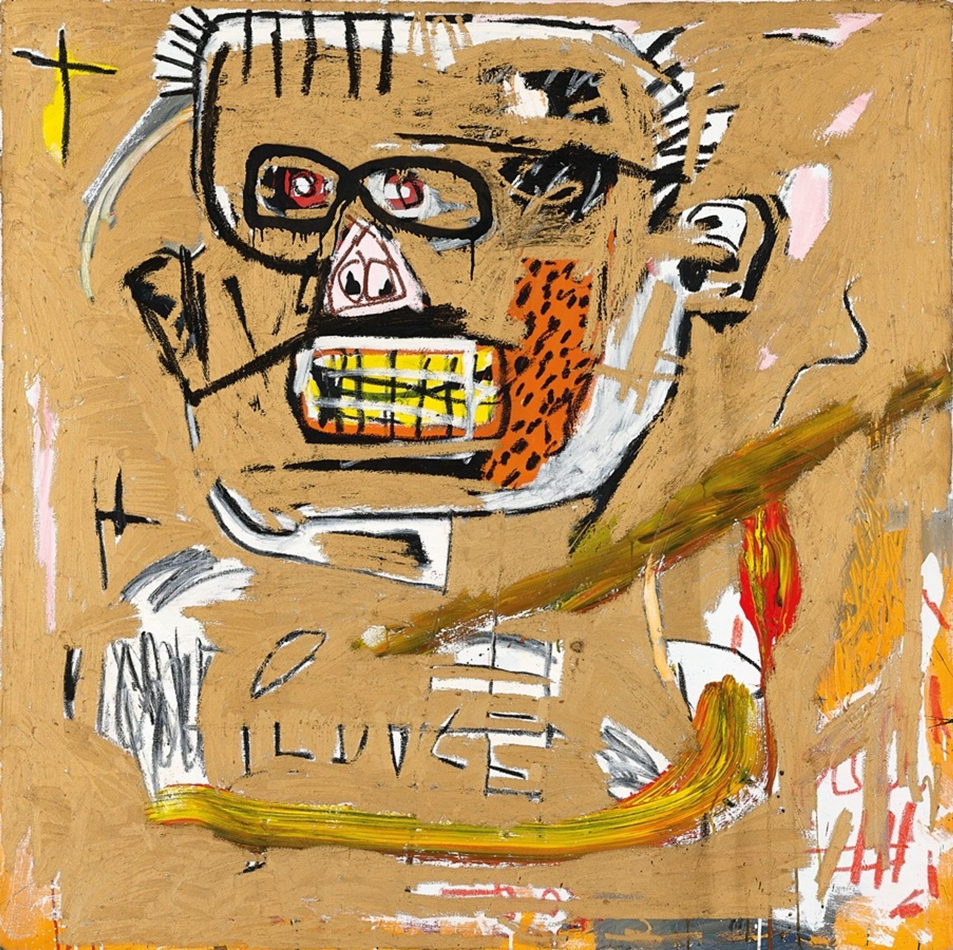 Il Duce by Jean-Michel Basquiat