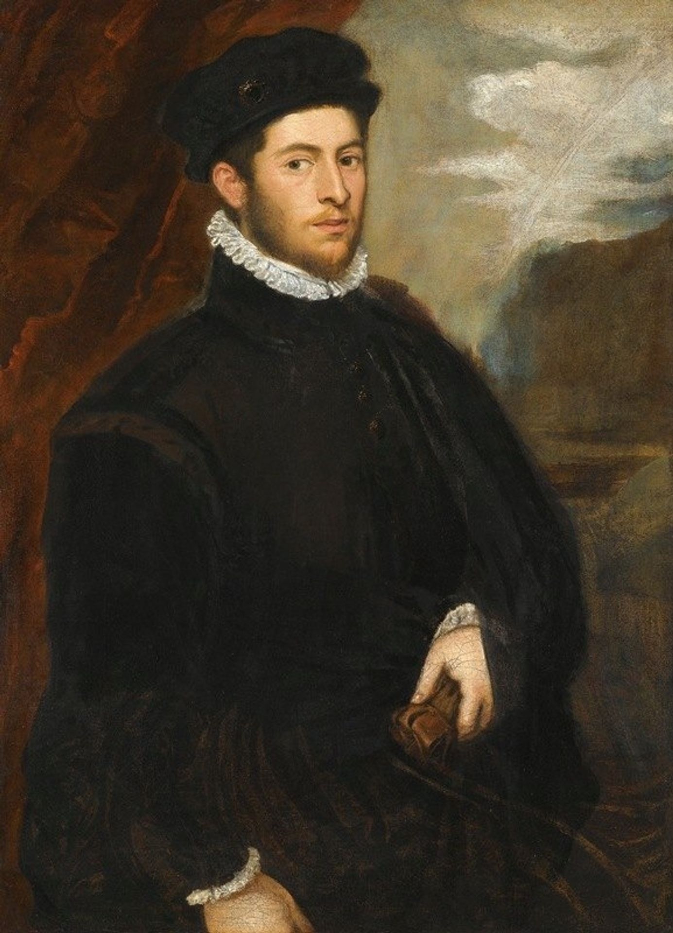 Portrait Of A Nobleman by Jacopo Tintoretto
