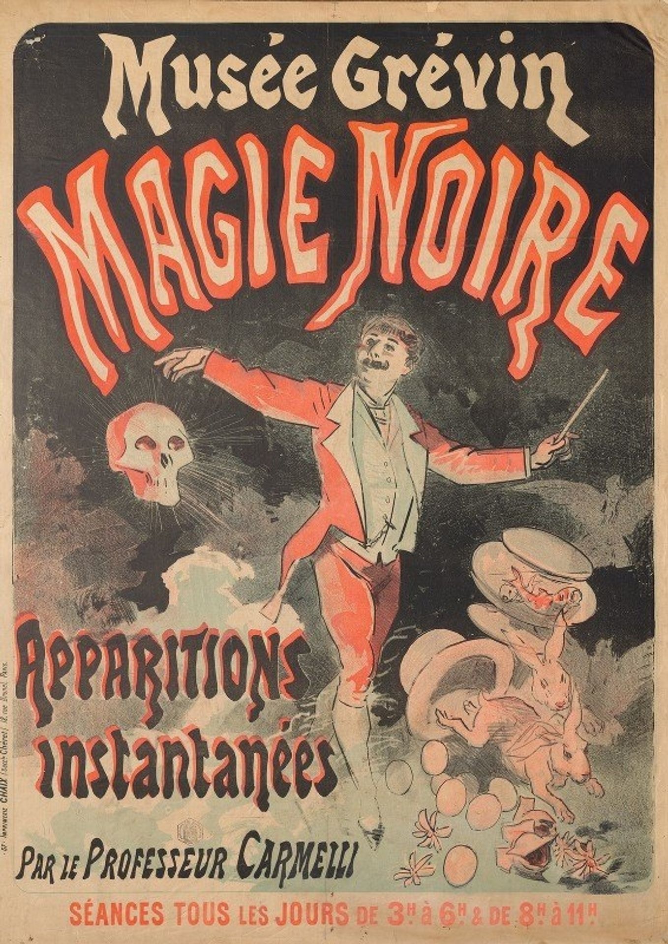Musée Grévin, Black Magic by Jules Chéret