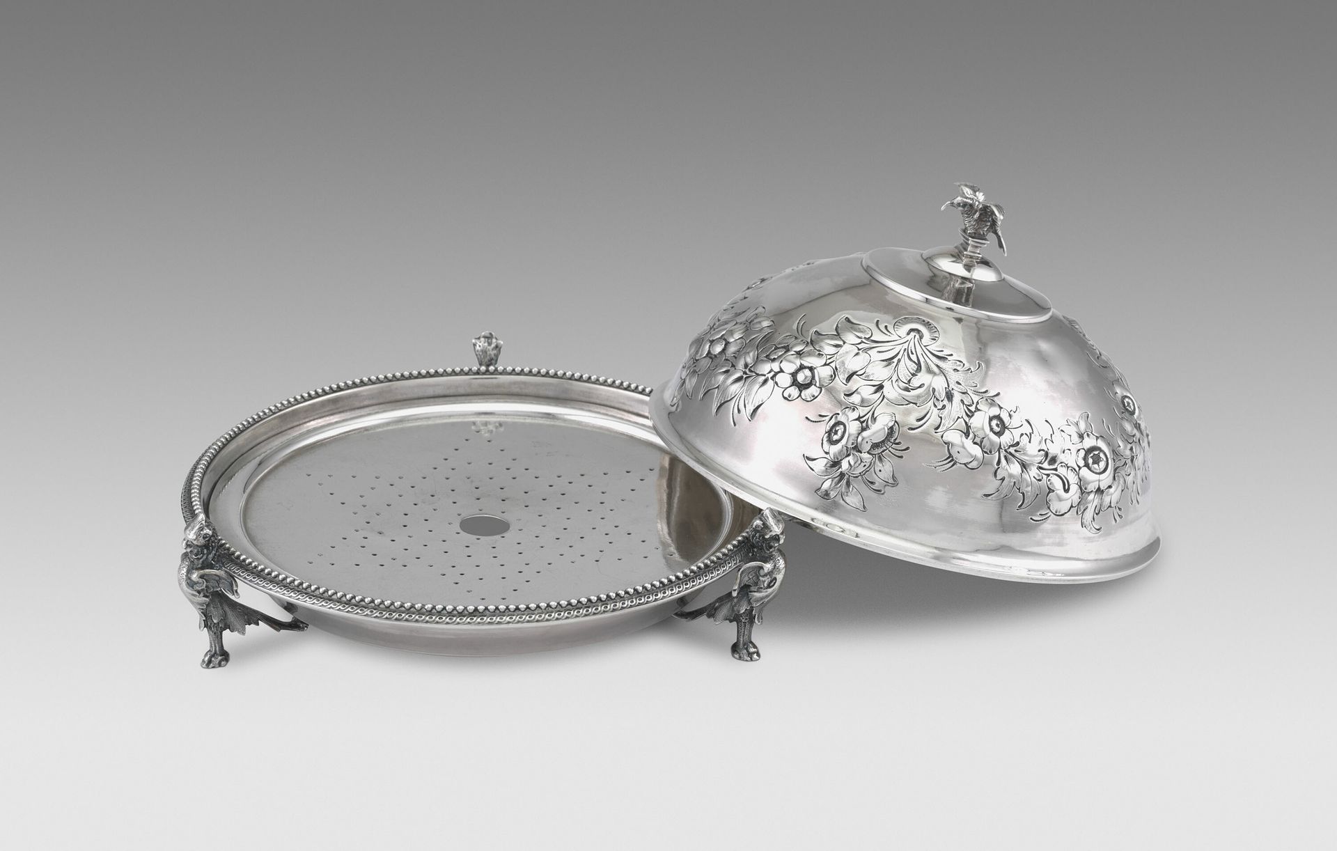 Butter dish by Gorham Manufacturing Company