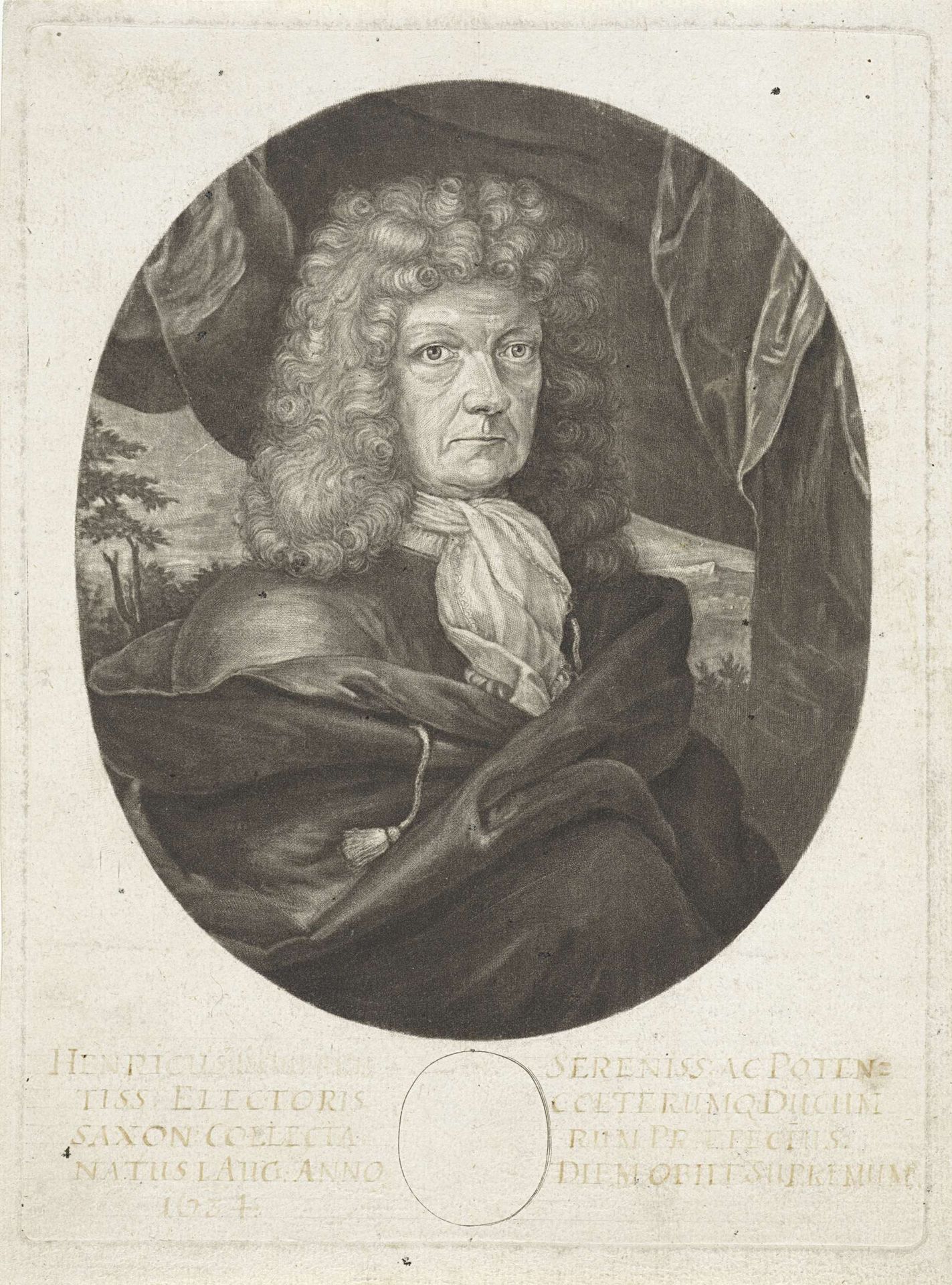 Portret van een onbekende man by Pieter Schenk