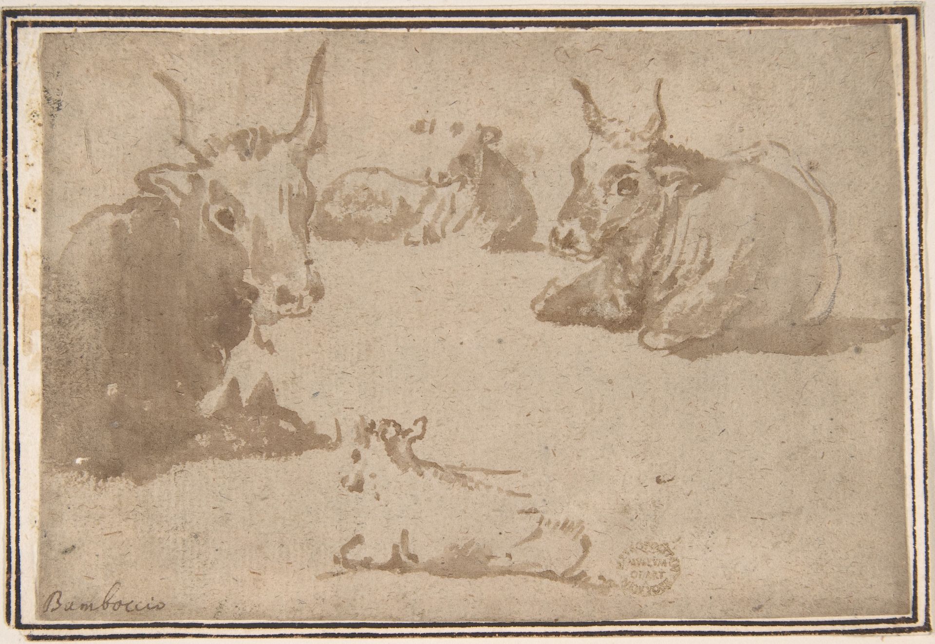 Studies of Cattle by Anonymous