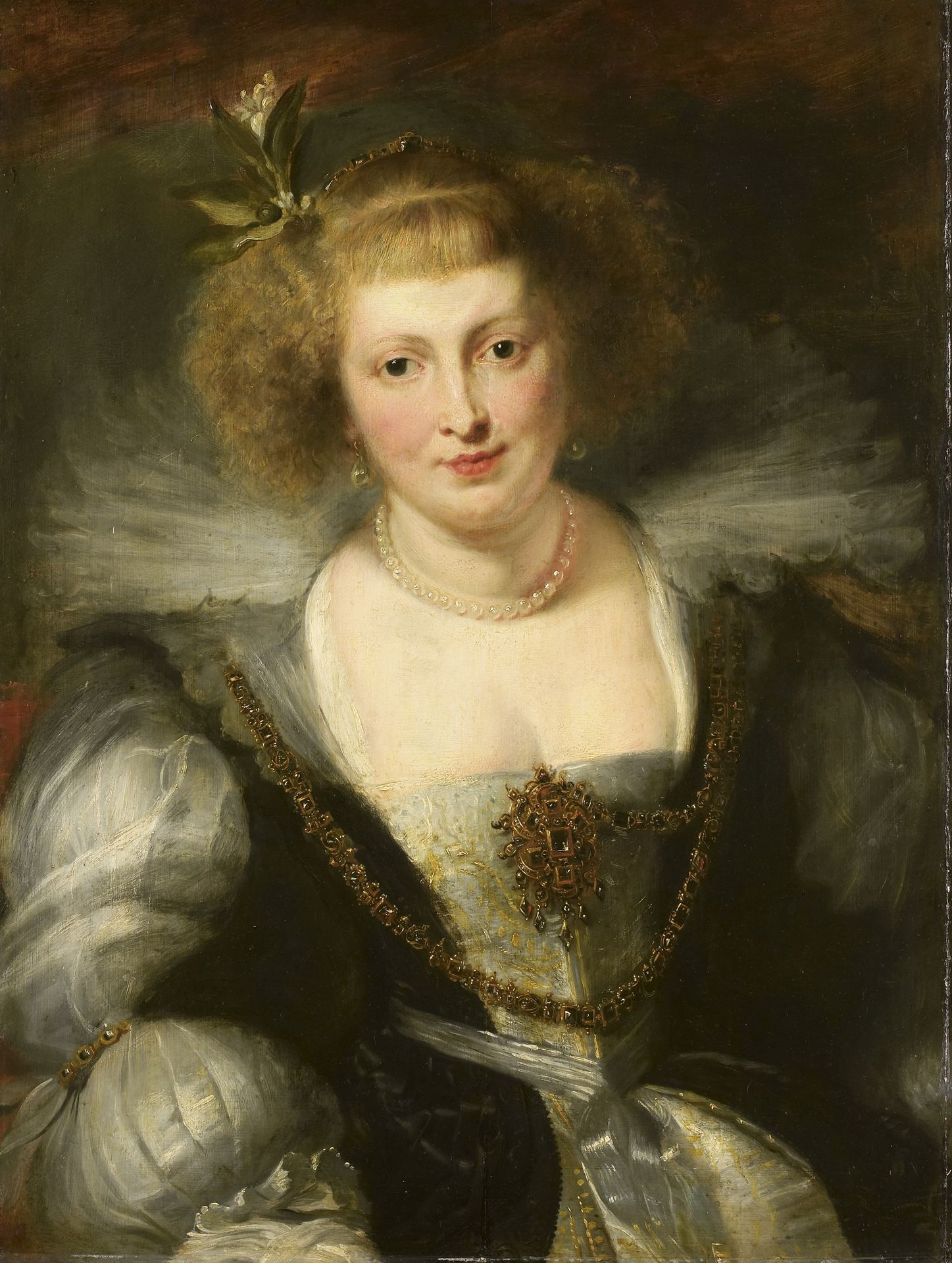 Portrait of Helena Fourment (1614-1673), the Artist’s Second Wife by Peter Paul Rubens